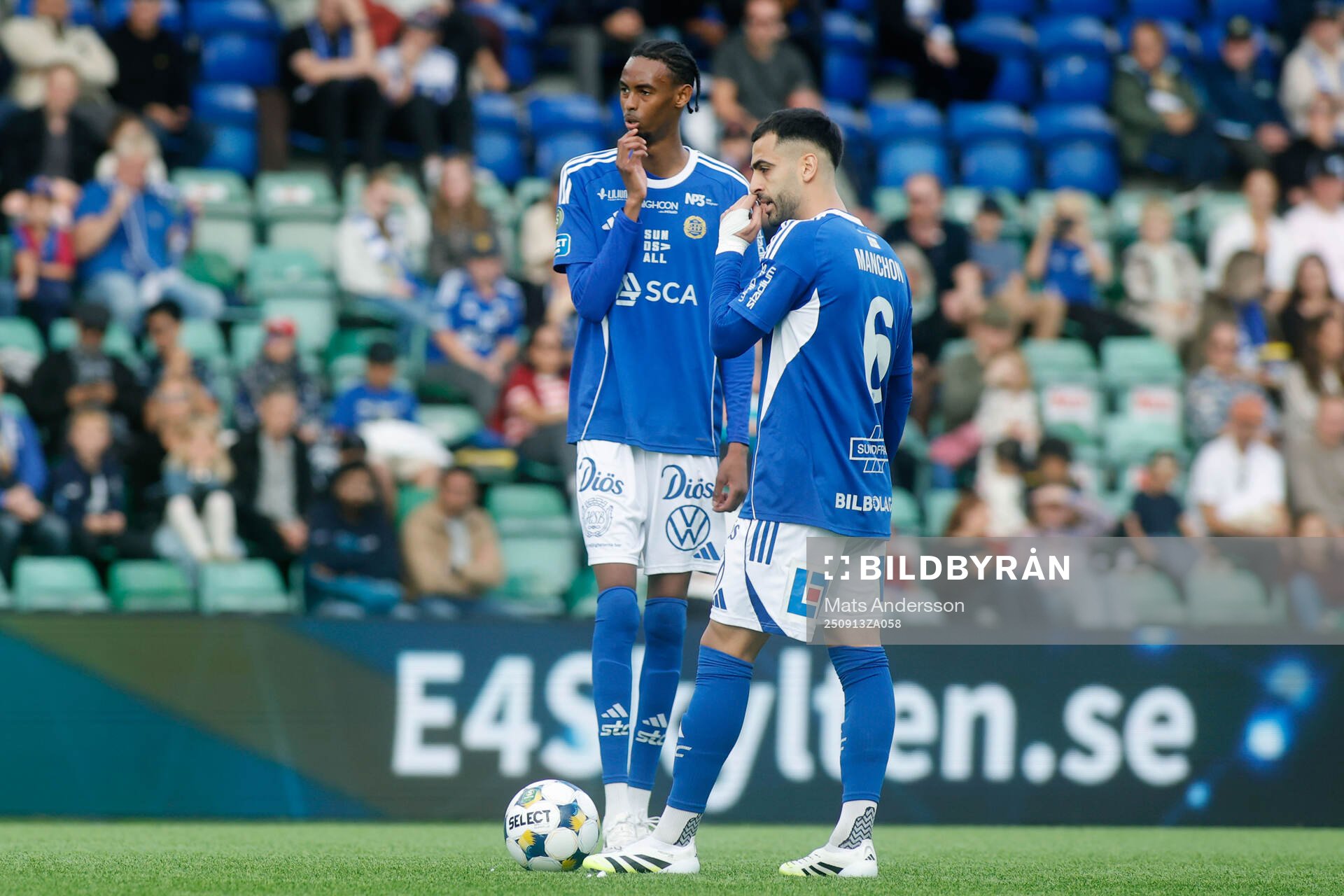 GIF Sundsvalls Marc Manchon och Yacqub Finey