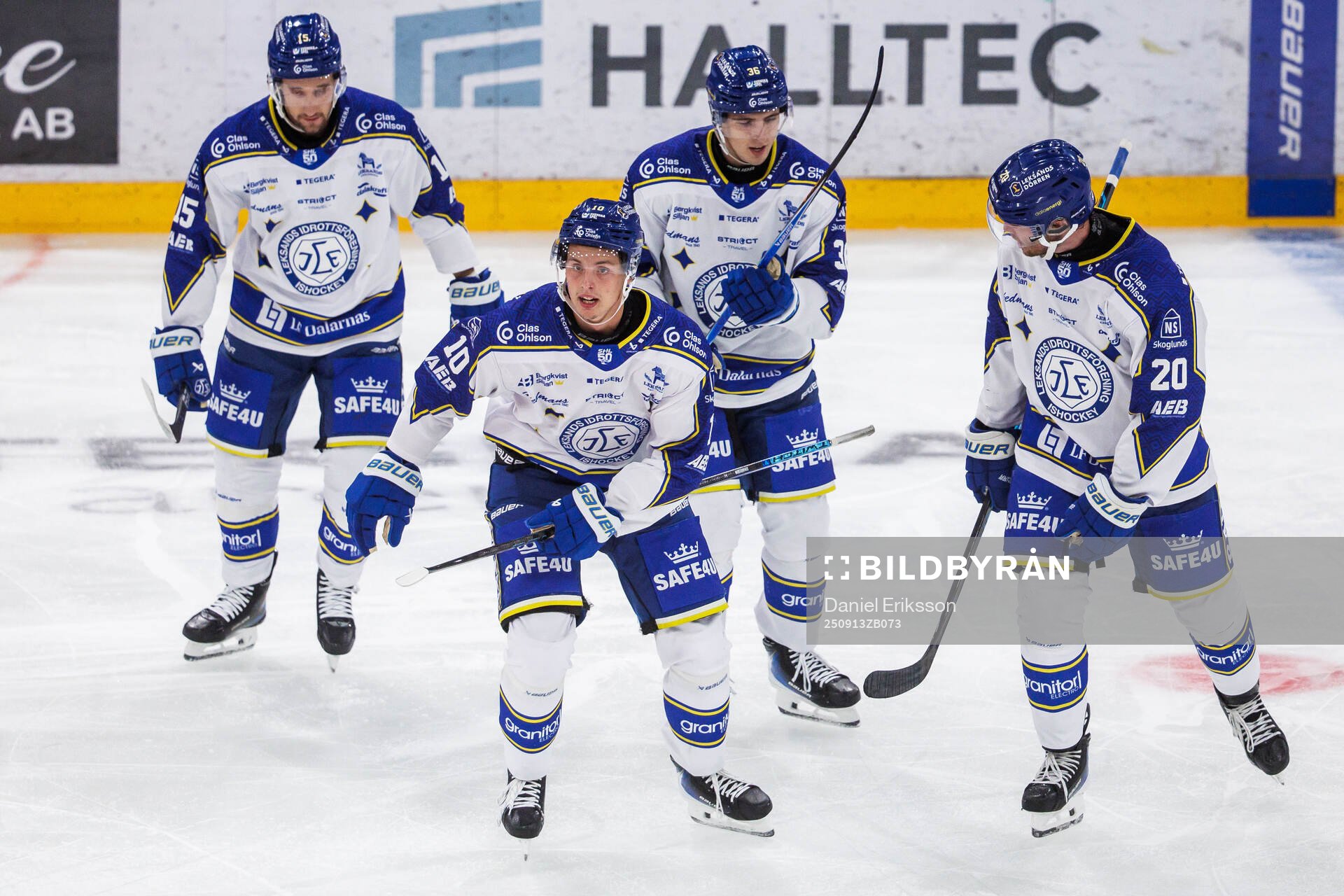 Leksands Anton Johansson jublar