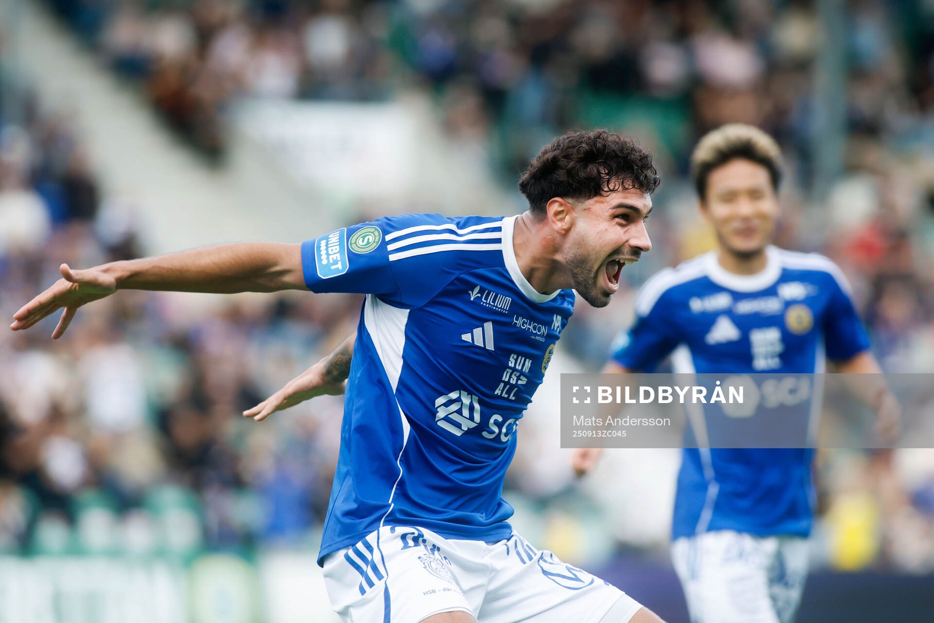 GIF Sundsvalls Carlos Martinez Ruiz jublar