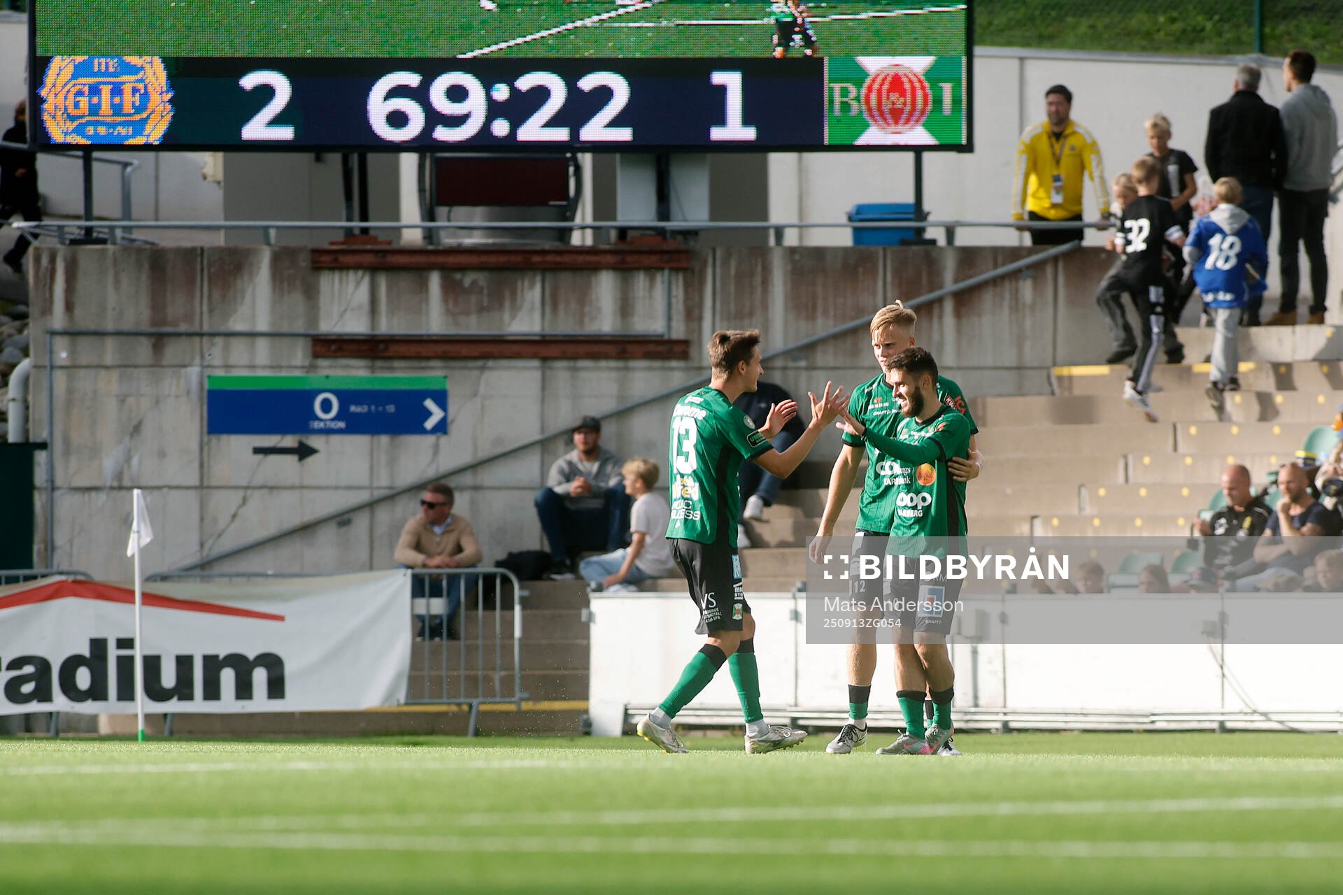 Varbergs Laorent Shabani jublar