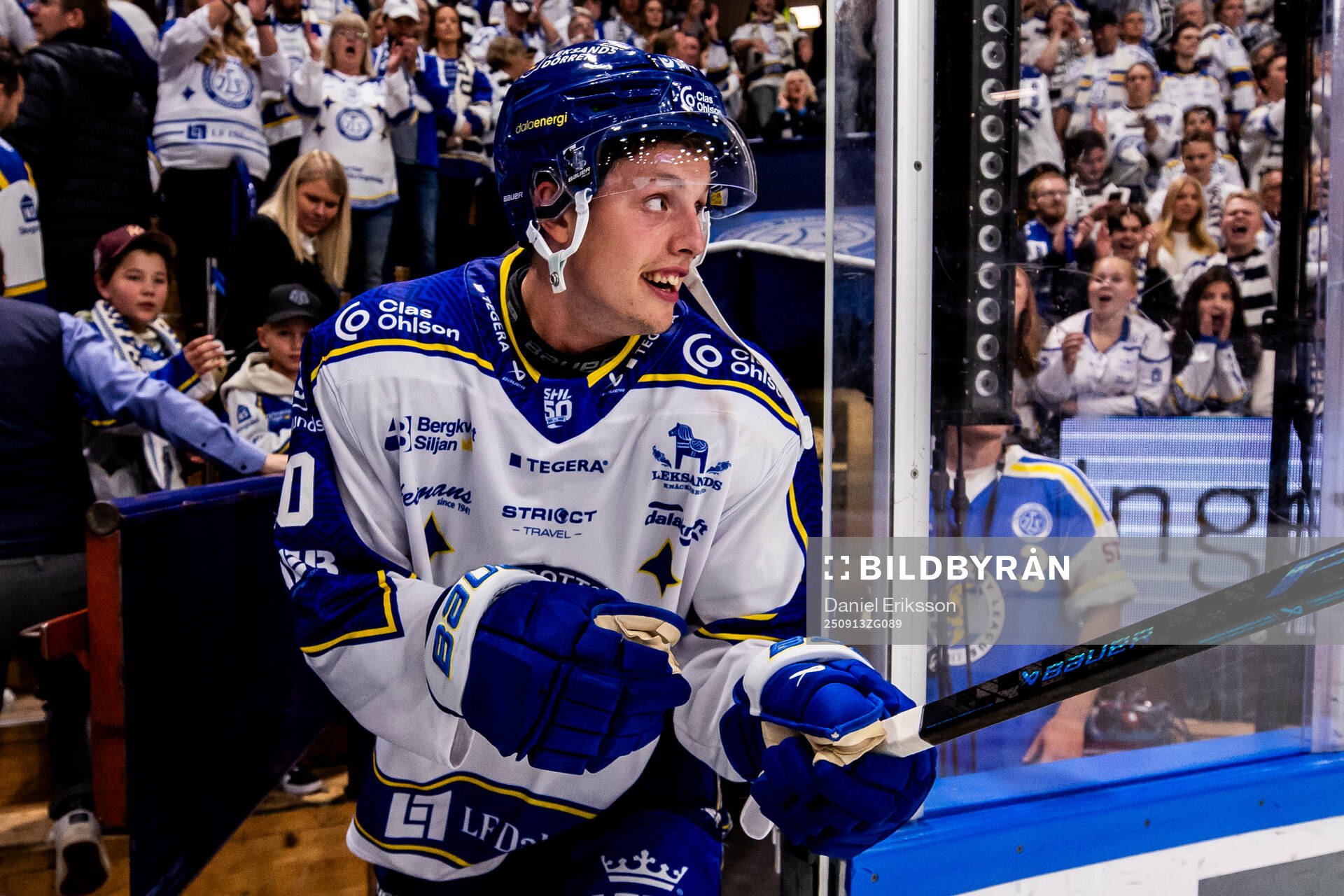 Leksands Anton Johansson utsedd till matchens krigare