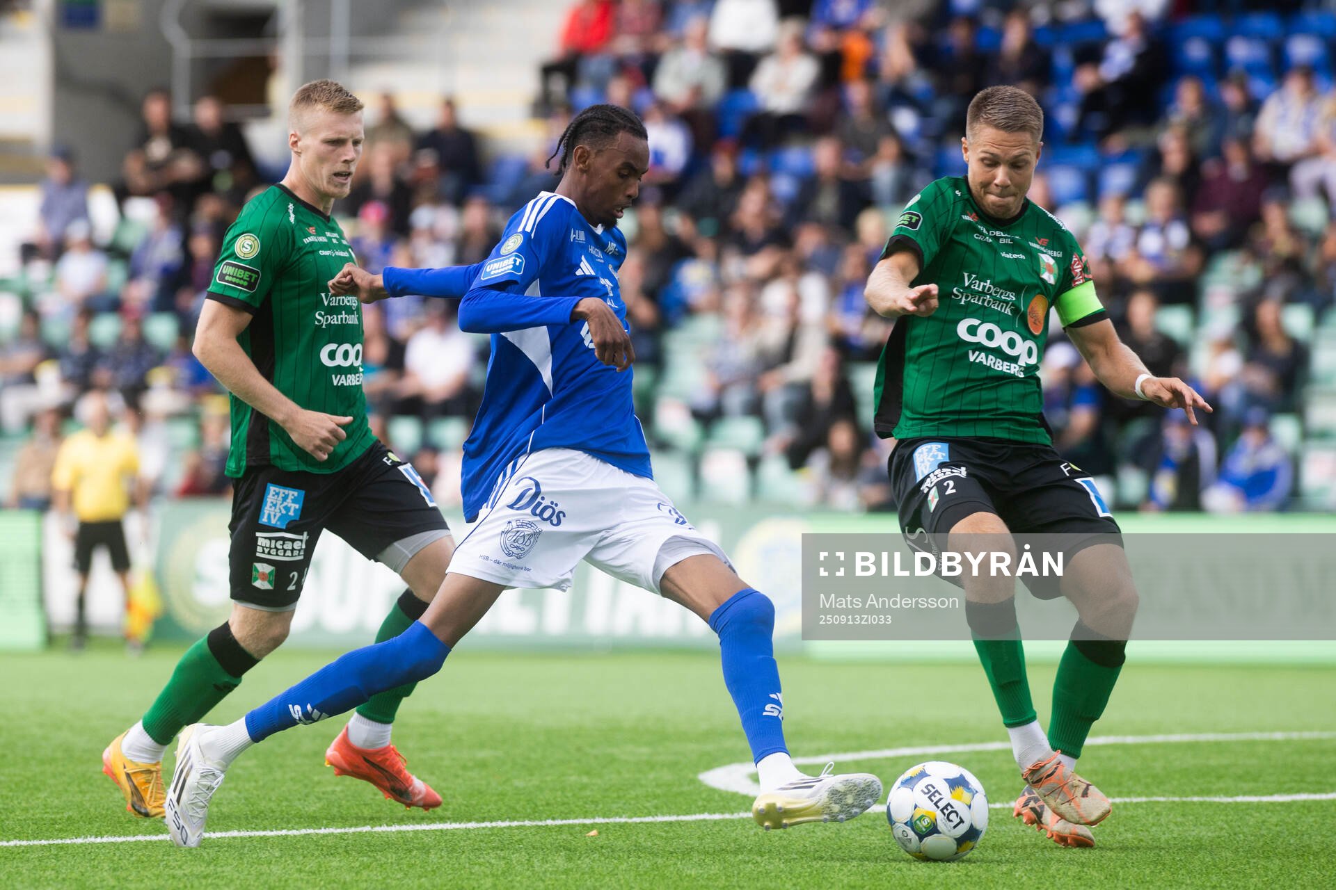 GIF Sundsvalls Yacqub Finey och Varbergs Gustav Broman