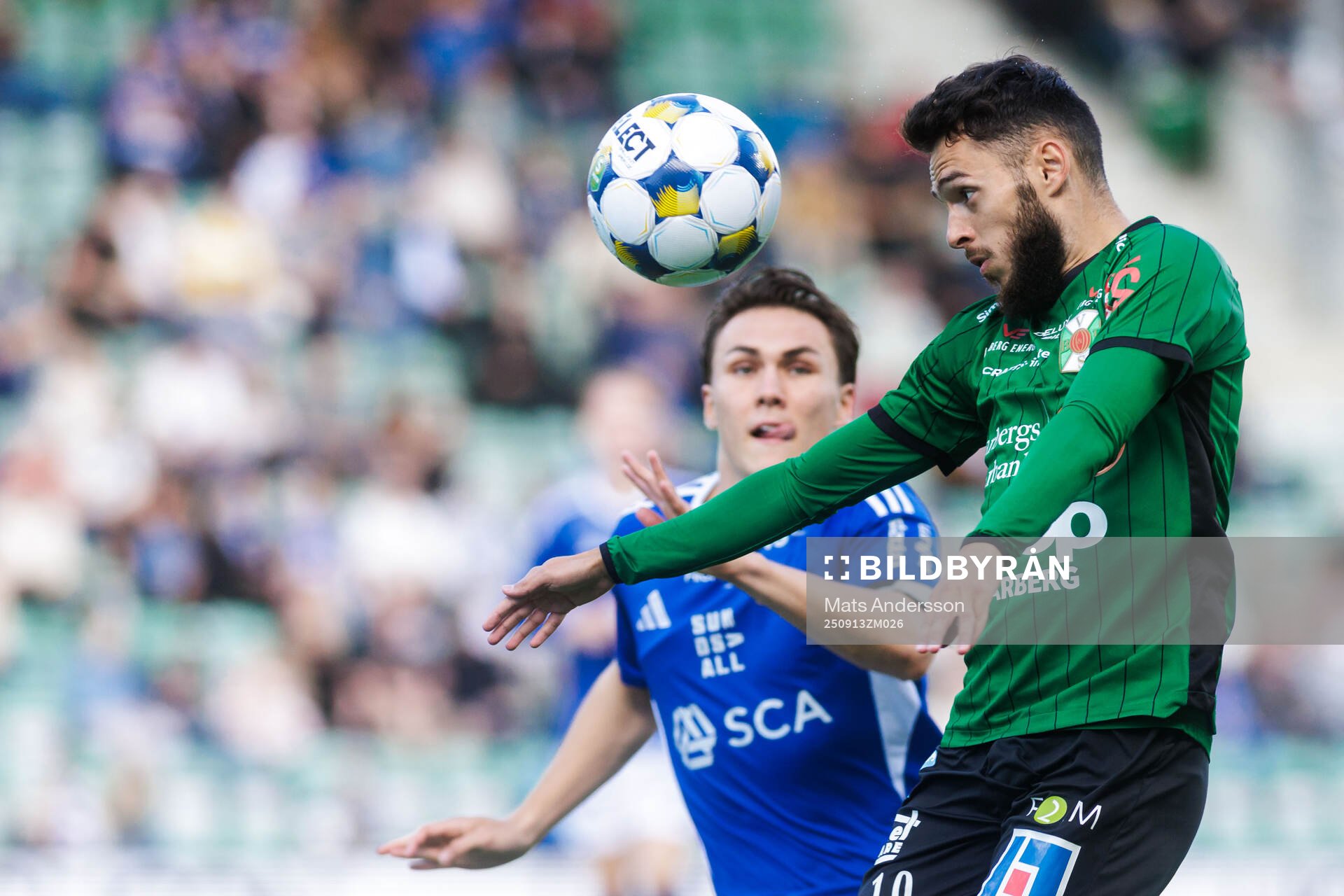 GIF Sundsvalls Miguel Sandberg och Varbergs Laorent