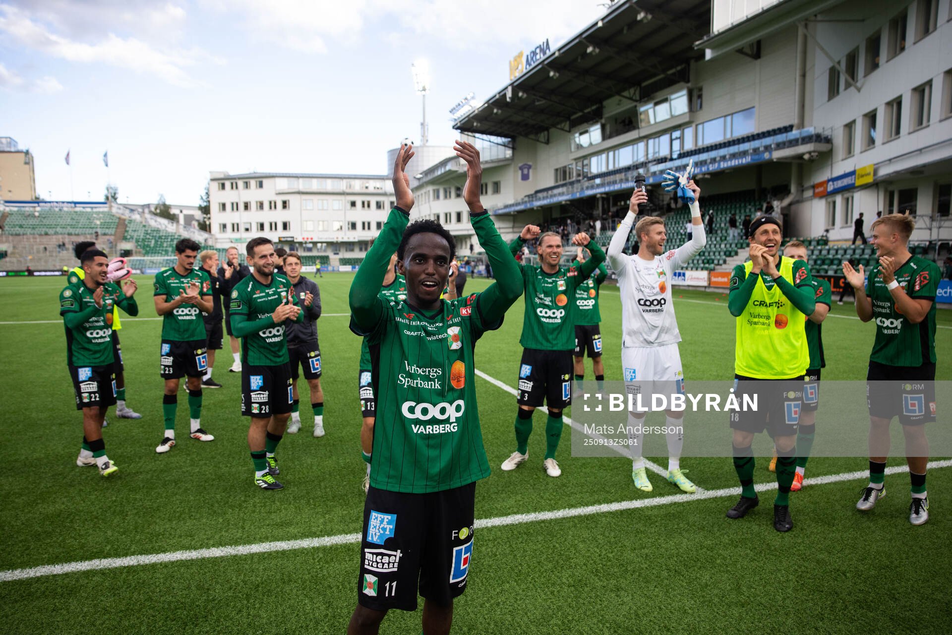 Varbergs Nuurdin Ali Mohudin jublar
