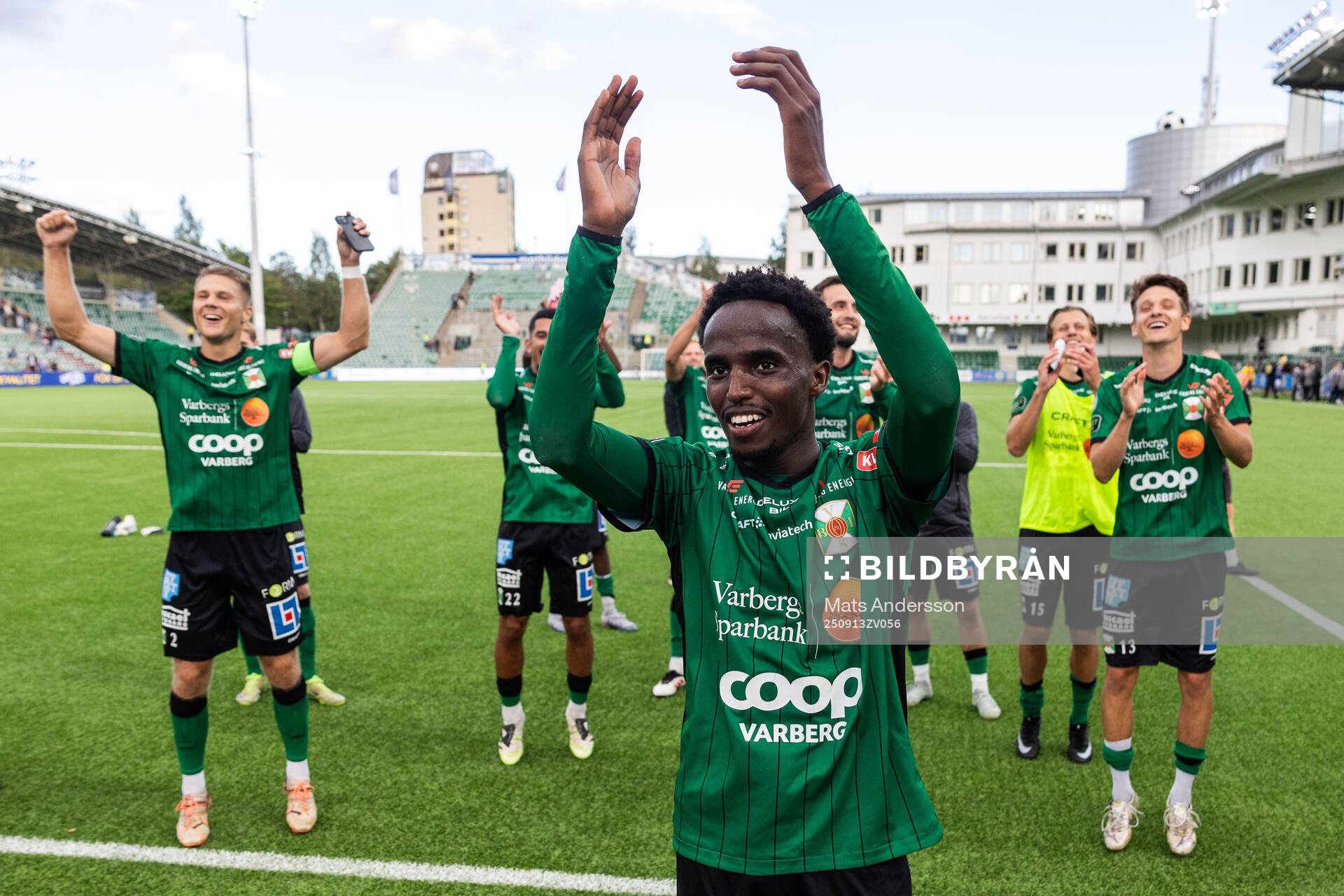 Varbergs Nuurdin Ali Mohudin jublar