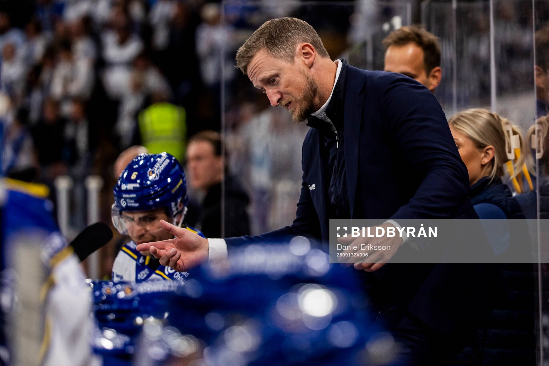 Leksands assisterande tränare David Printz