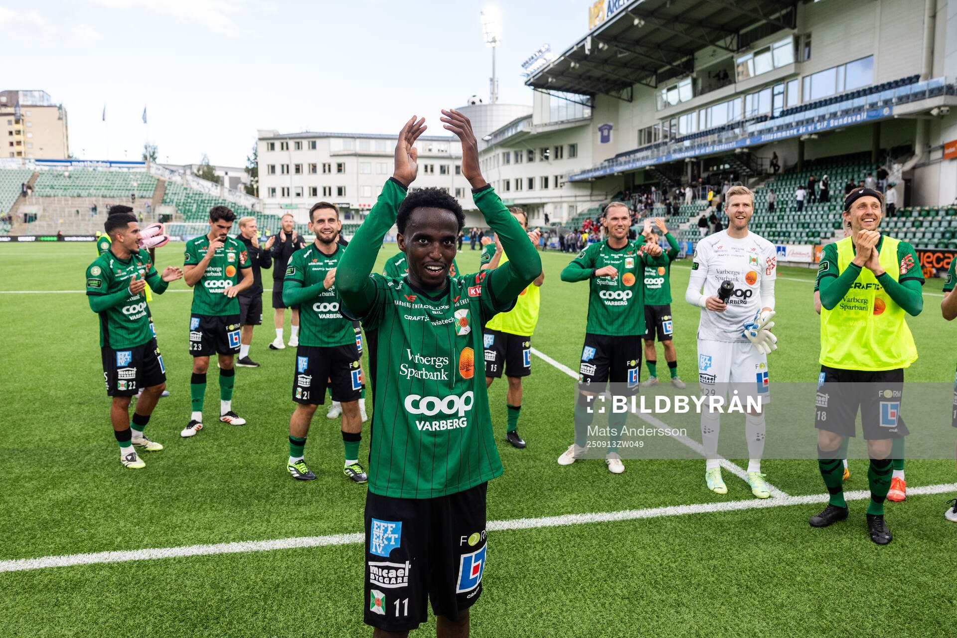 Varbergs Nuurdin Ali Mohudin jublar