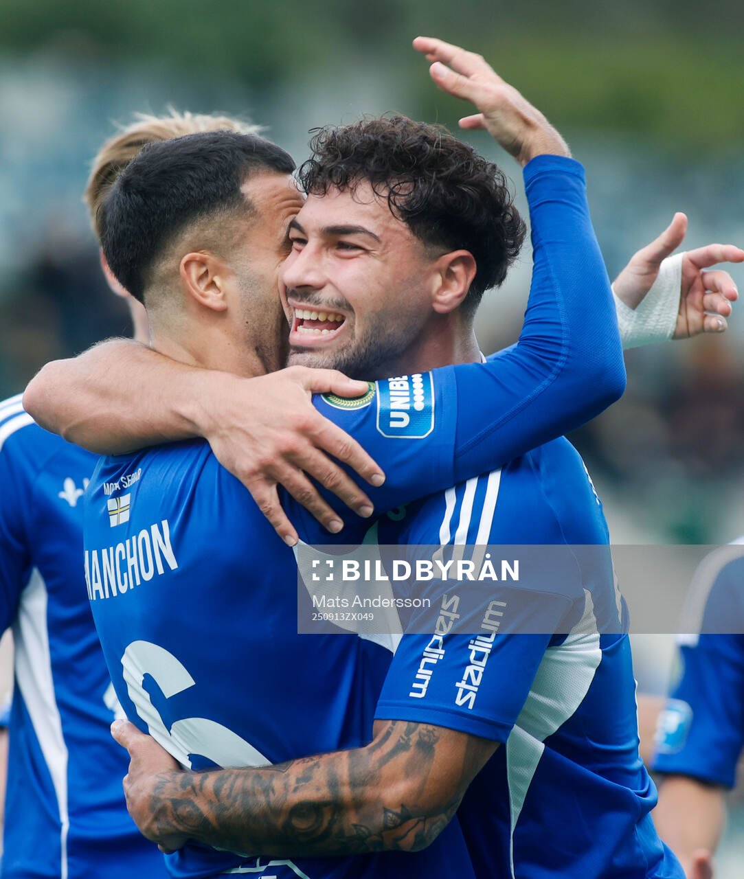 GIF Sundsvalls Carlos Martinez Ruiz jublar