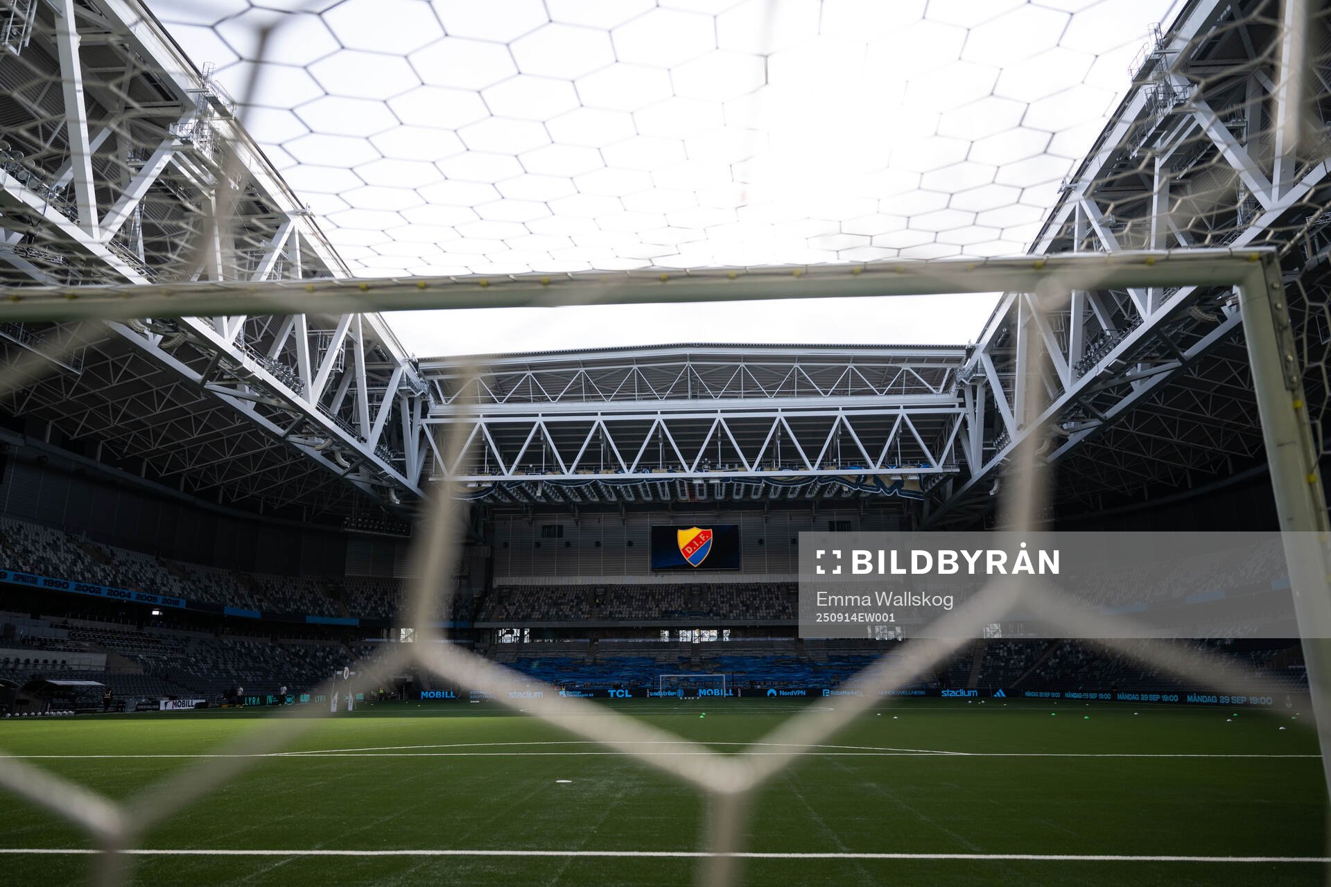 Interiör vy över 3Arena
