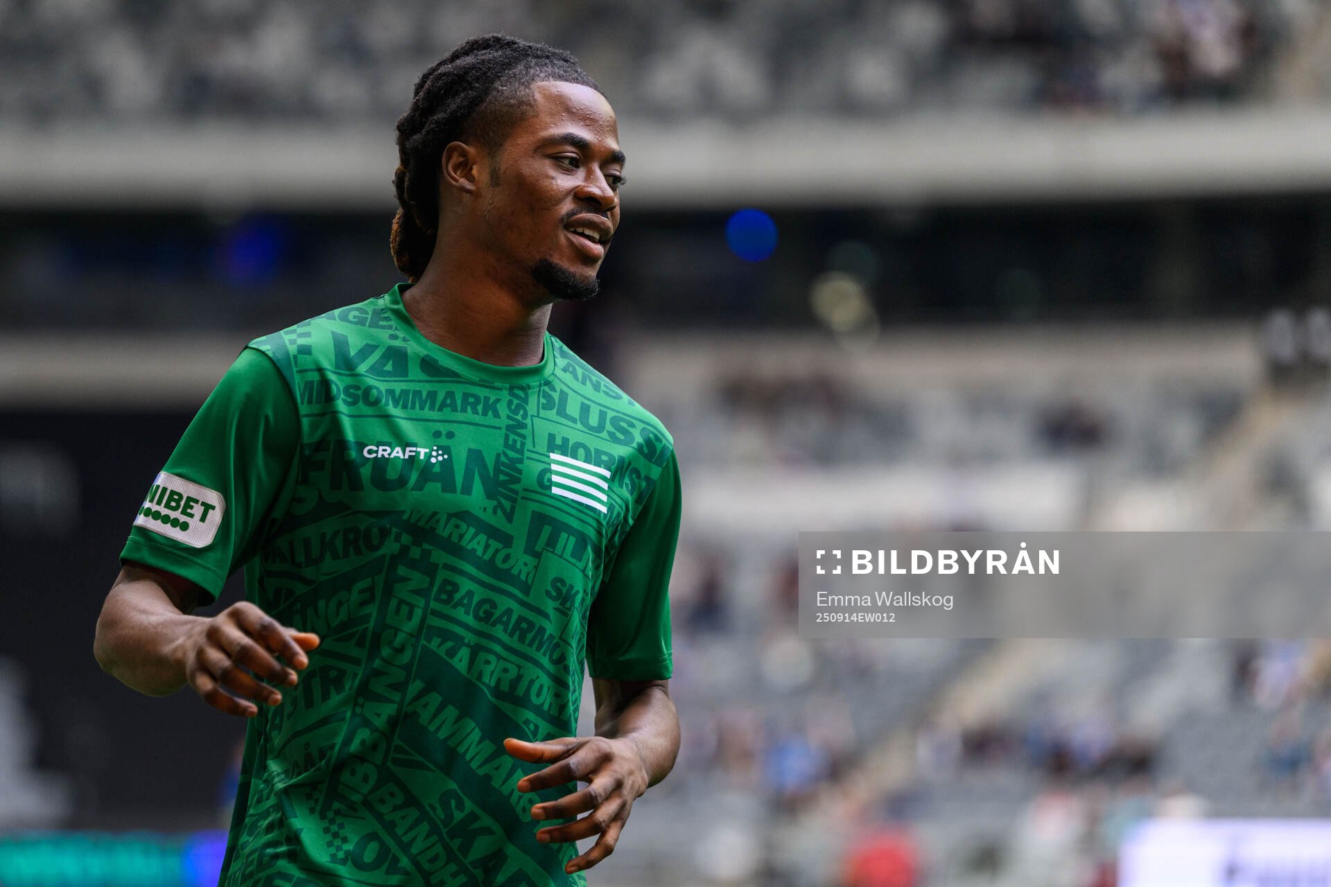 Hammarbys Frank Junior Adjei