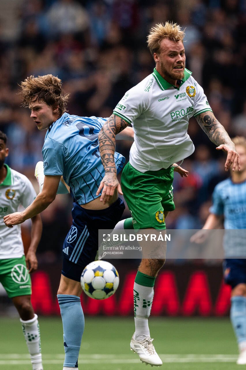 Djurgårdens August Priske Flyger och Hammarbys Victor