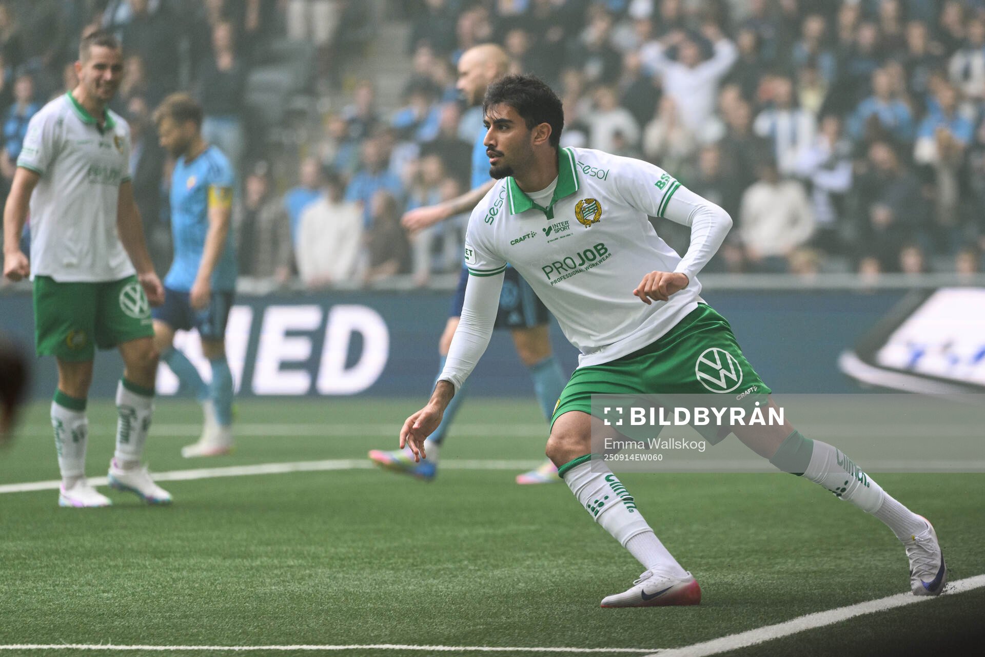 Hammarbys Montader Madjed jublar