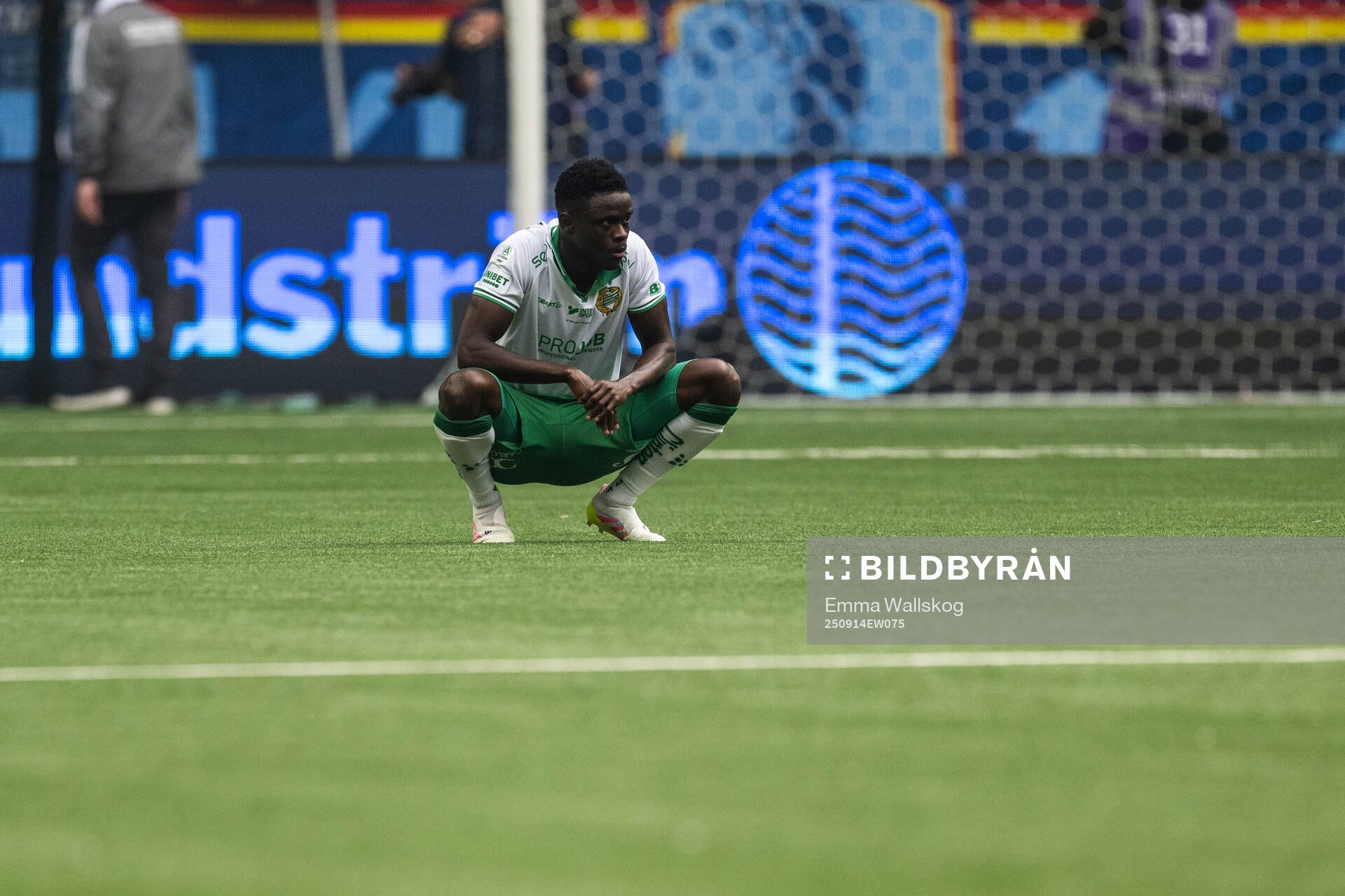 Hammarbys Ibrahima Breze Fofana deppar