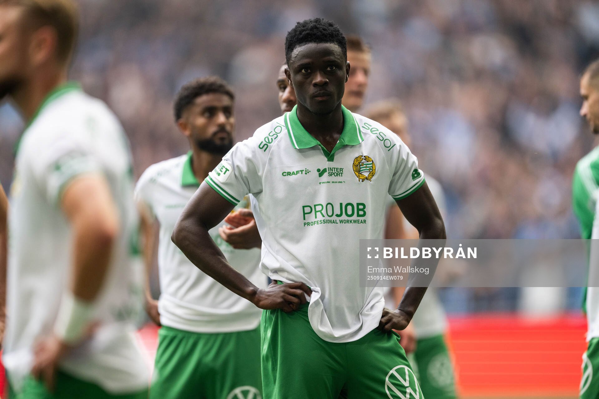 Hammarbys Ibrahima Breze Fofana deppar