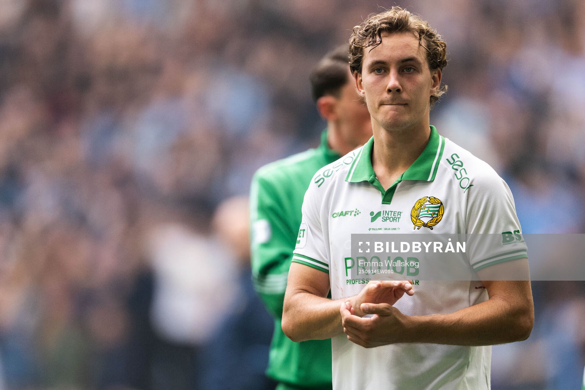 Hammarbys Hampus Skoglund deppar