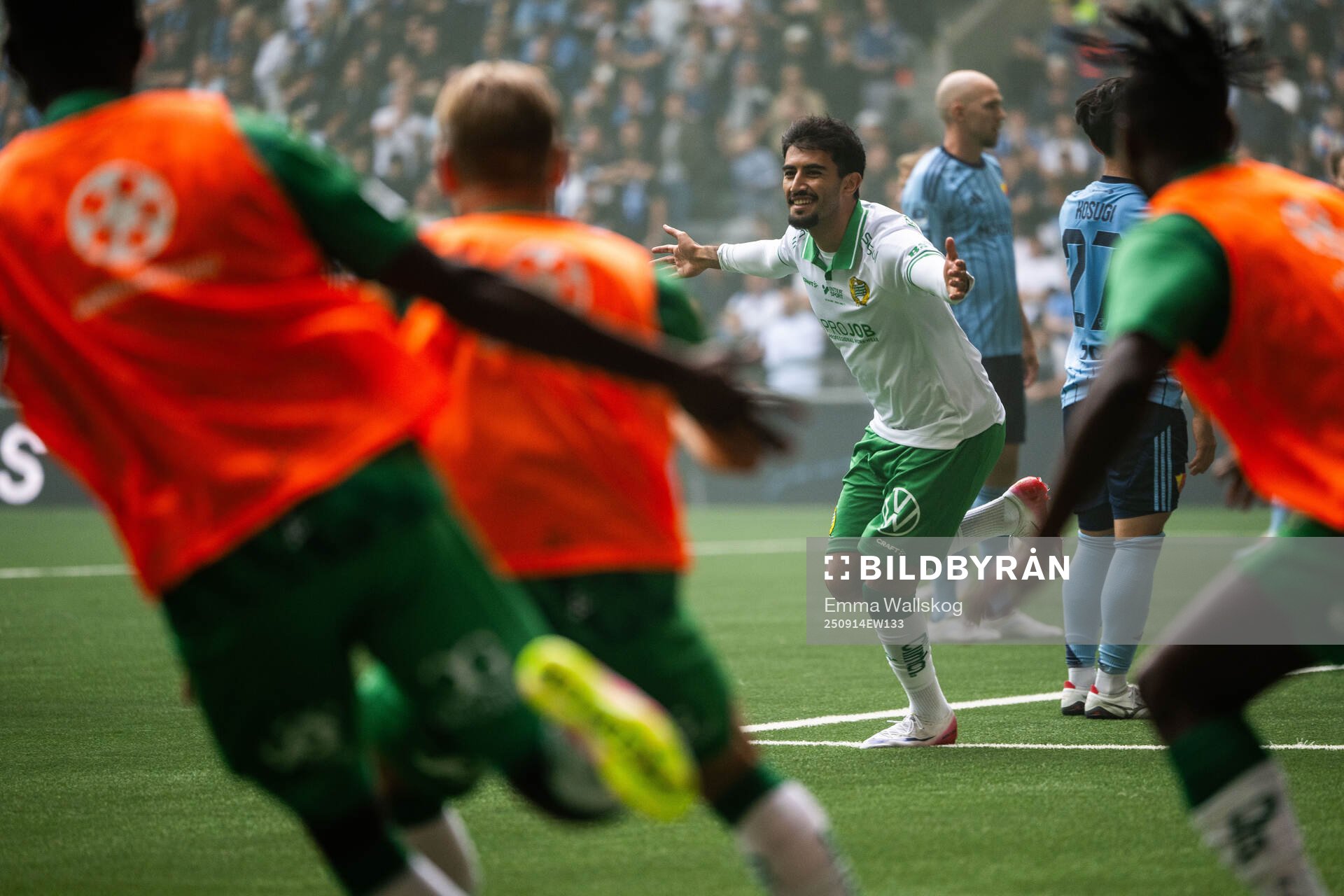 Hammarbys Montader Madjed jublar