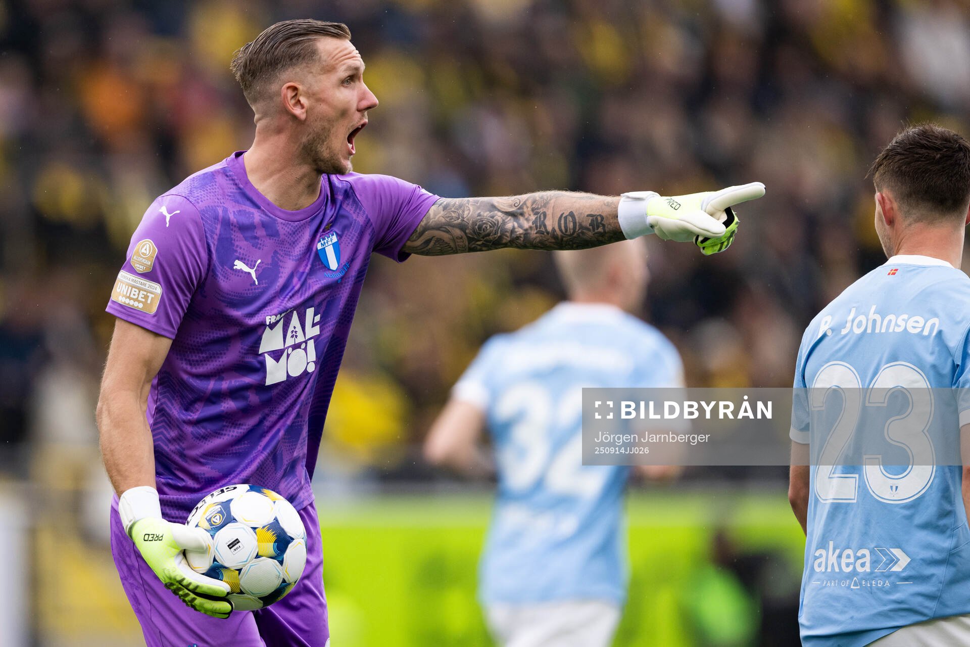 Malmö FFs målvakt Robin Olsen
