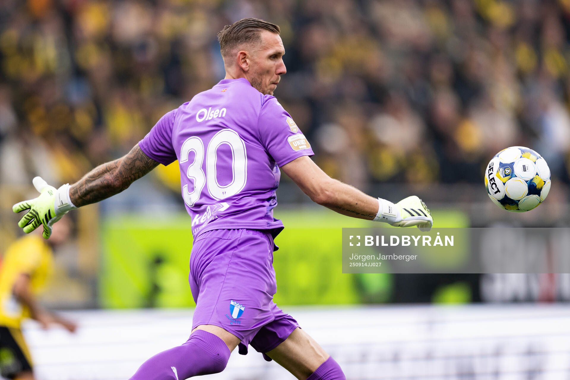 Malmö FFs målvakt Robin Olsen