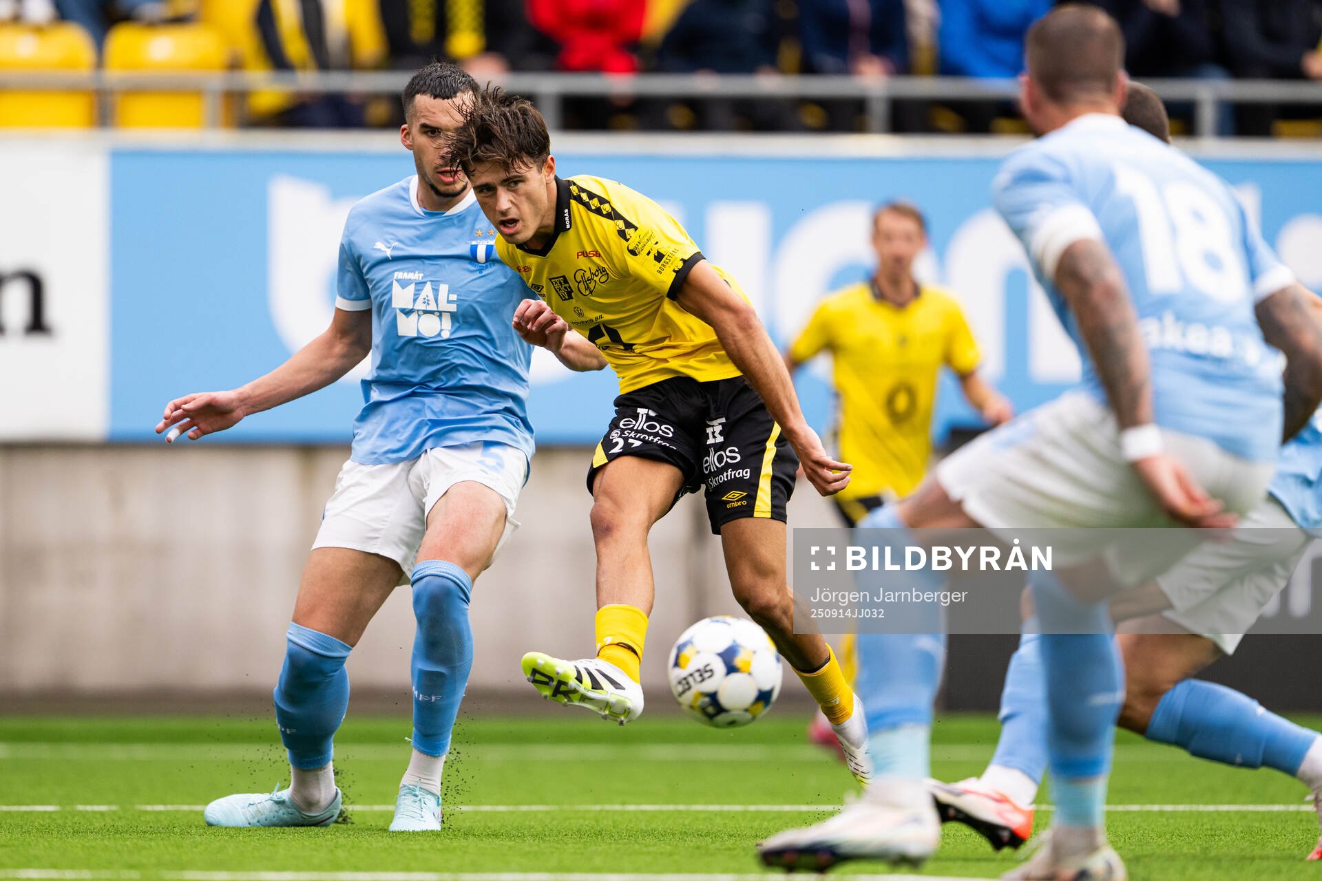 Malmö FFs Andrej Djuric och Elfsborgs Besfort Zeneli