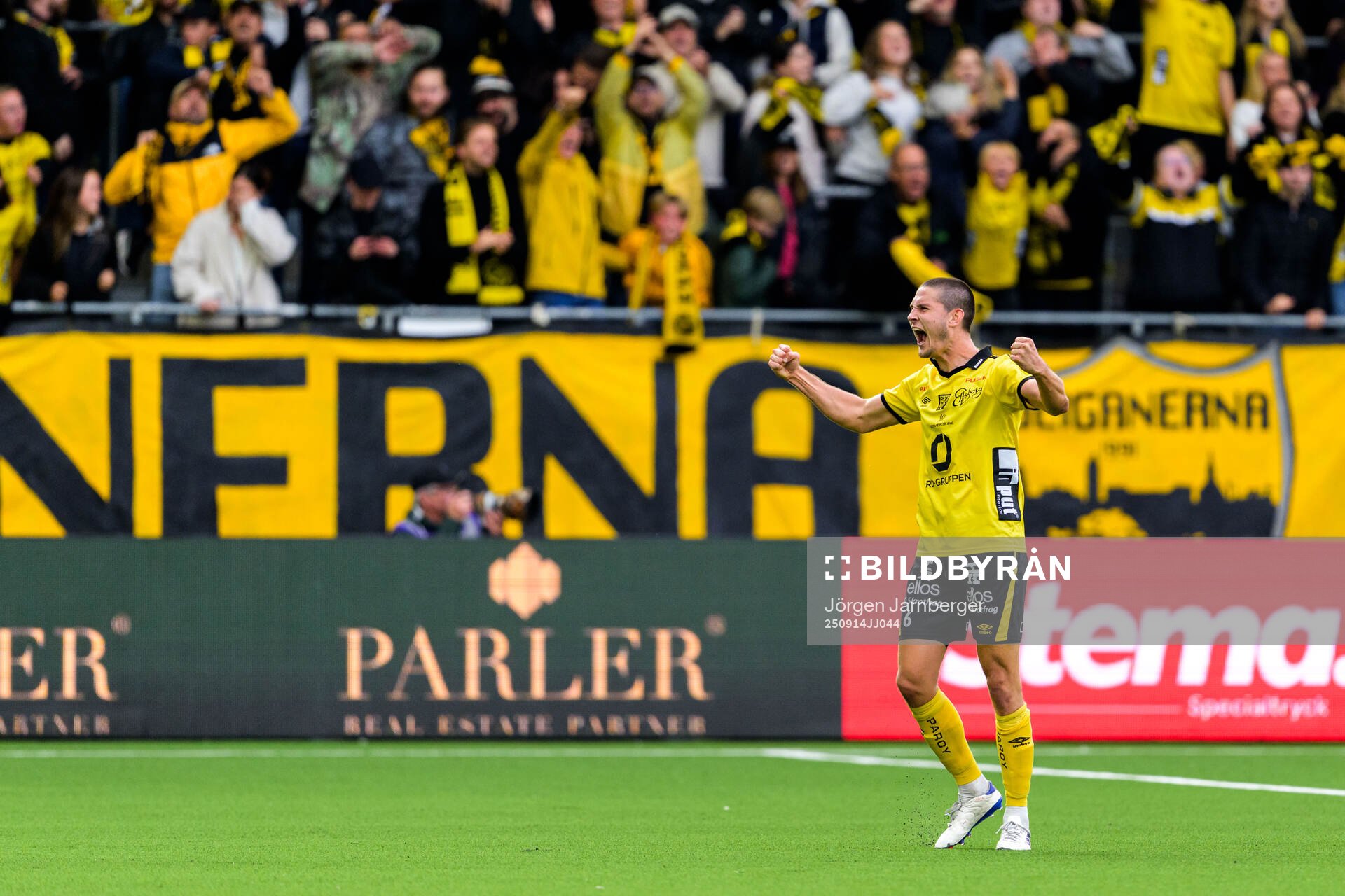 Elfsborgs Rasmus Wikström jublar