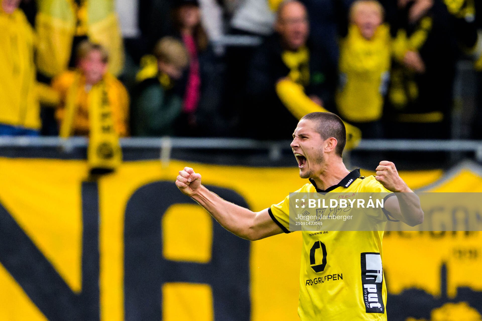Elfsborgs Rasmus Wikström jublar