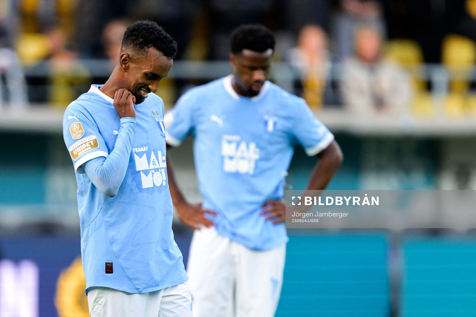 Malmö FFs Taha Ali deppar