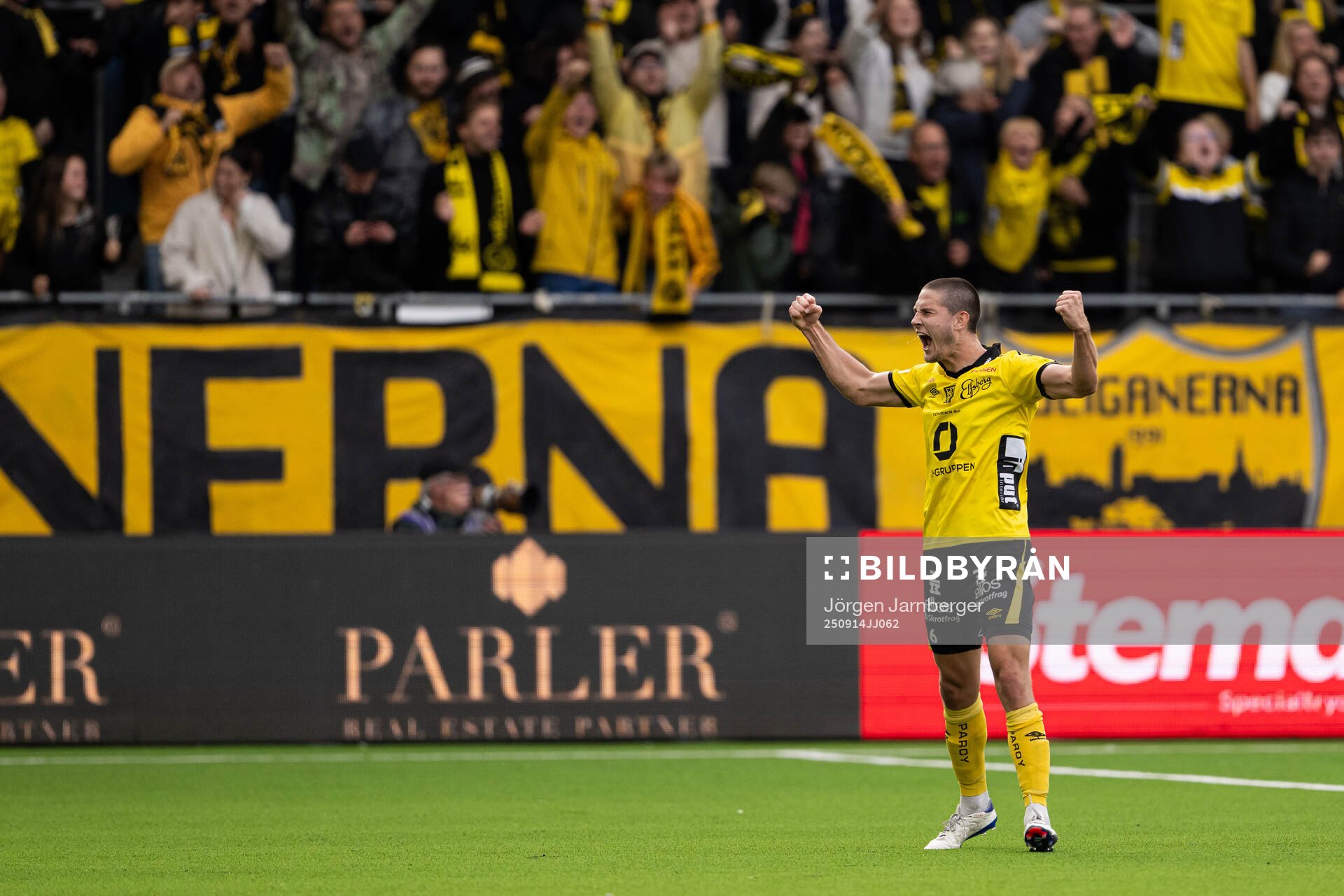 Elfsborgs Rasmus Wikström jublar