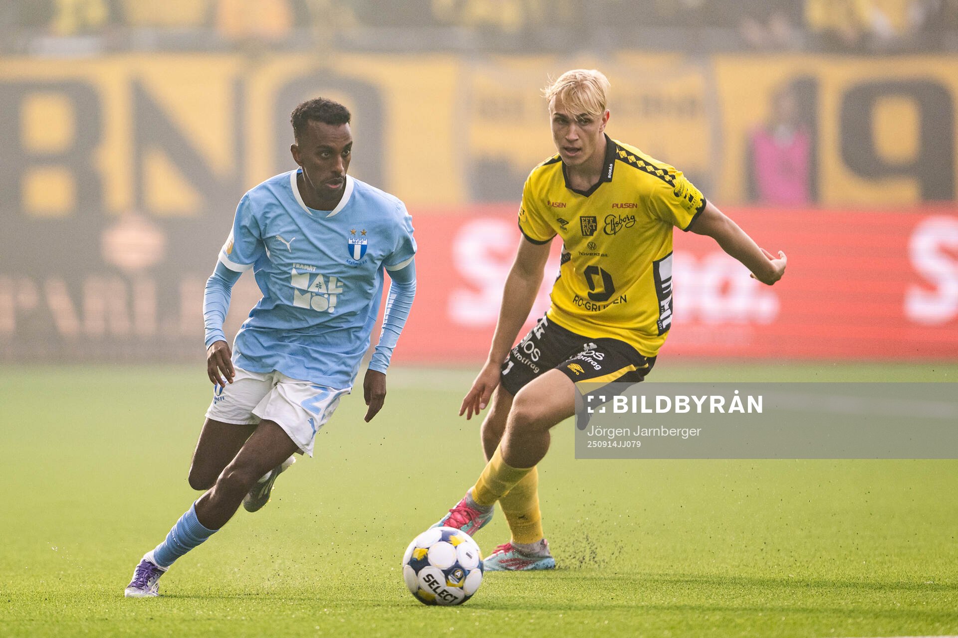 Malmö FFs Taha Ali och Elfsborgs Leo Östman