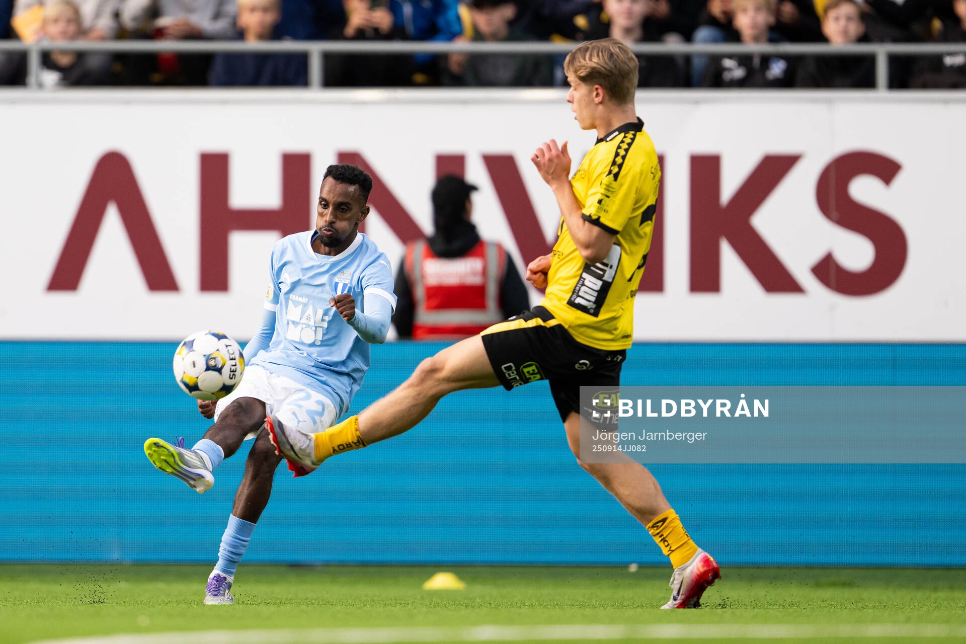 under fotbollsmatchen i Allsvenskan mellan Elfsborg och