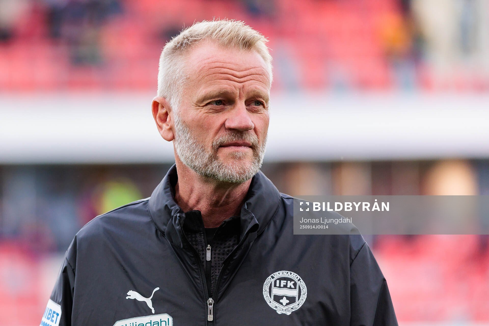 Värnamos tränare Arne Sandstø