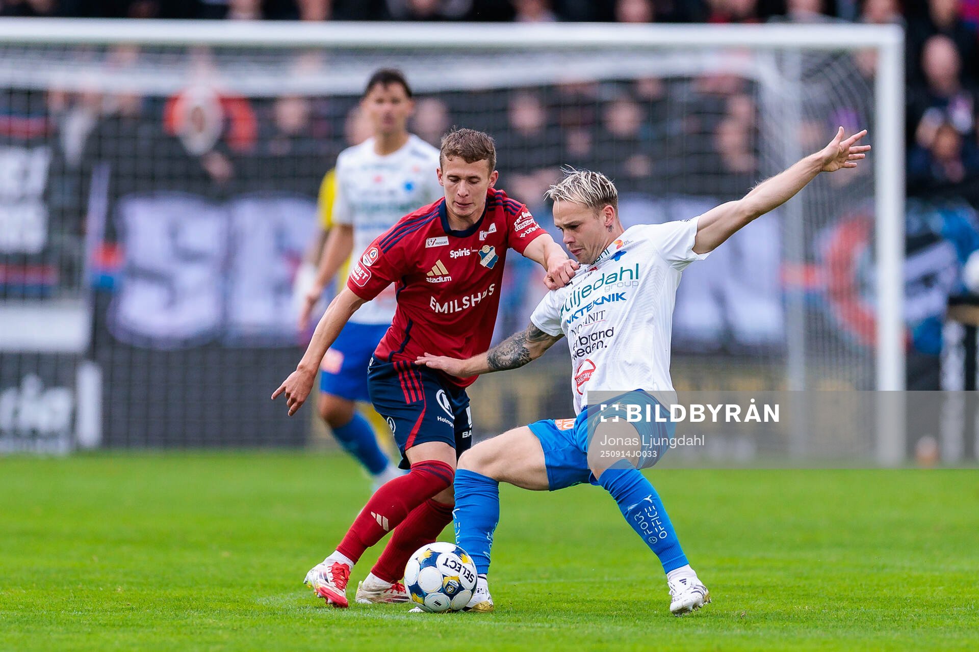 Östers Anssi Suhonen och Värnamos Kent-Are Antonsen