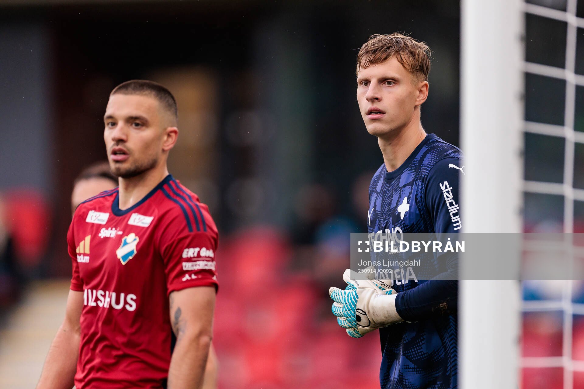 Värnamos målvakt Hugo Keto