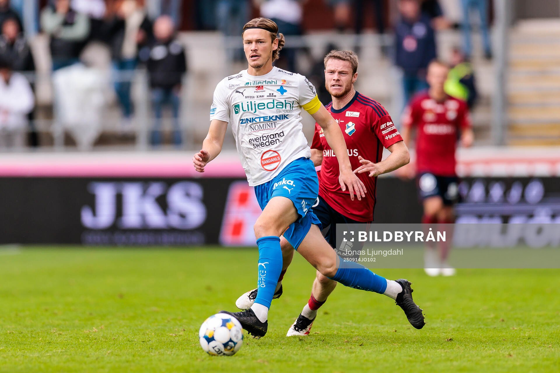 Värnamos Hugo Andersson och Östers Daniel Ljung