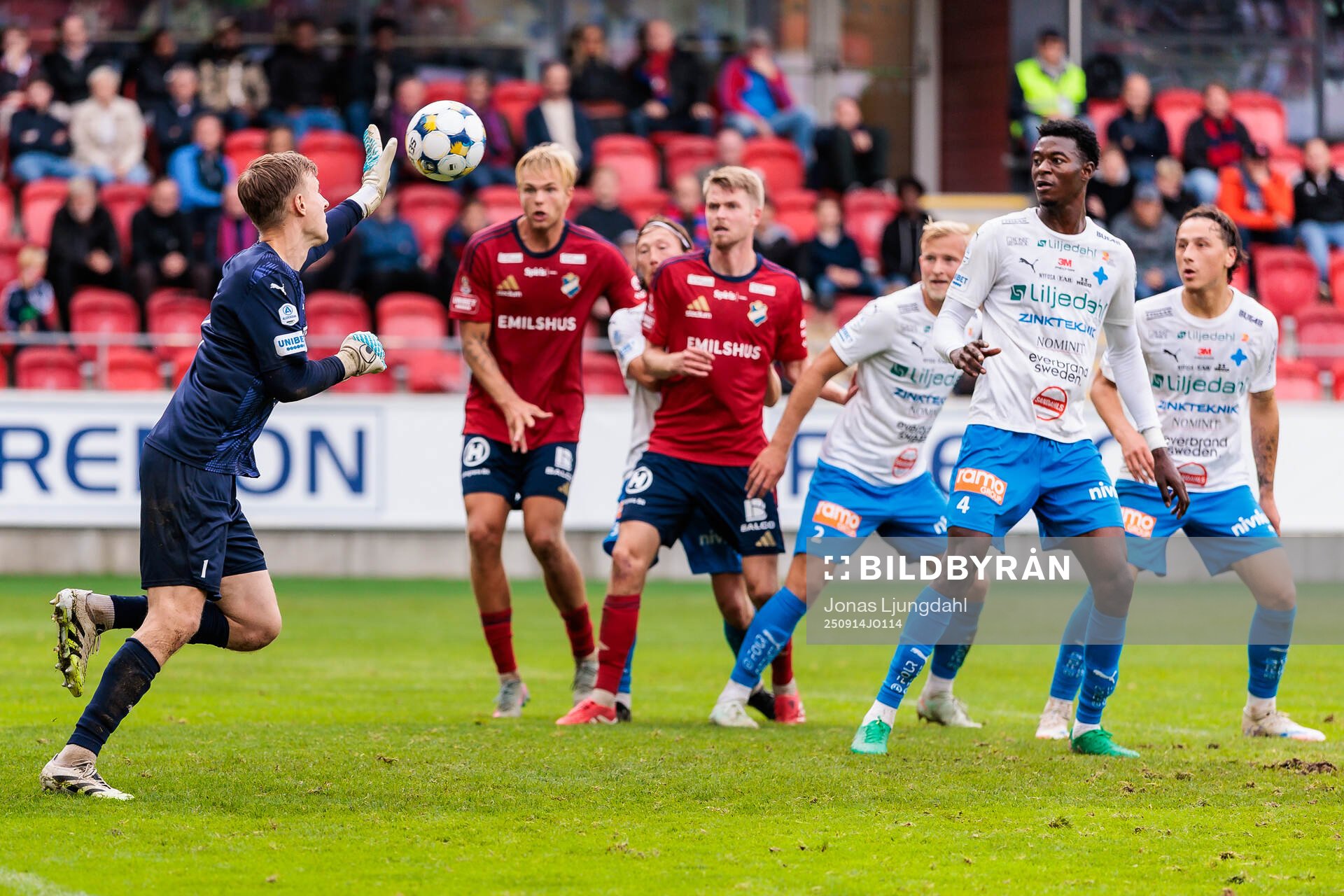 Värnamos målvakt Hugo Keto