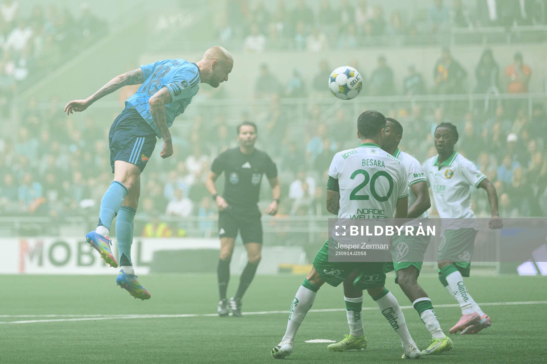 Djurgårdens Adam Ståhl gör 2-2