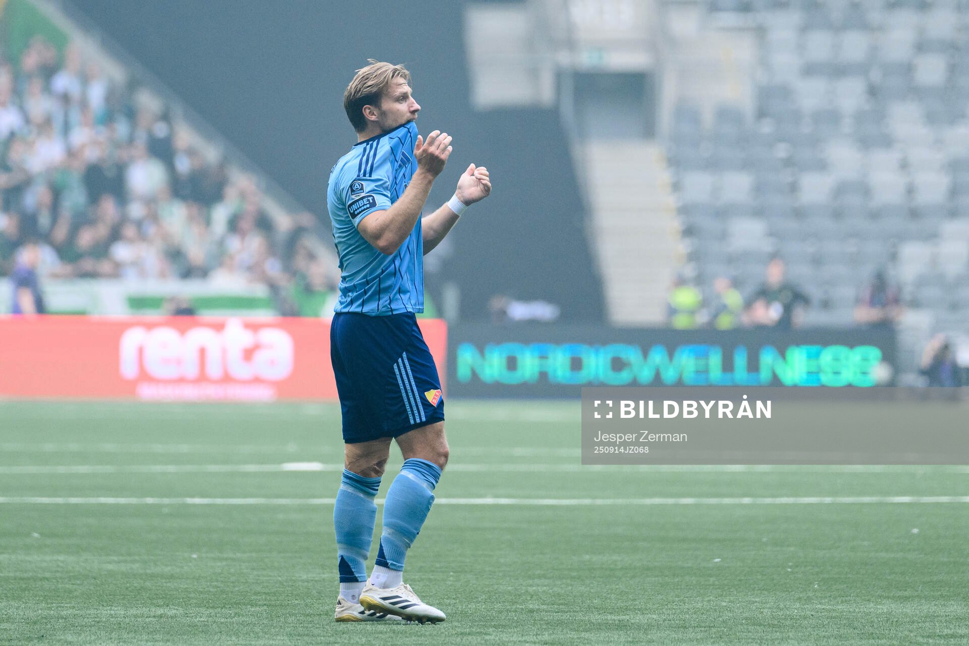 Djurgårdens Daniel Stensson deppar