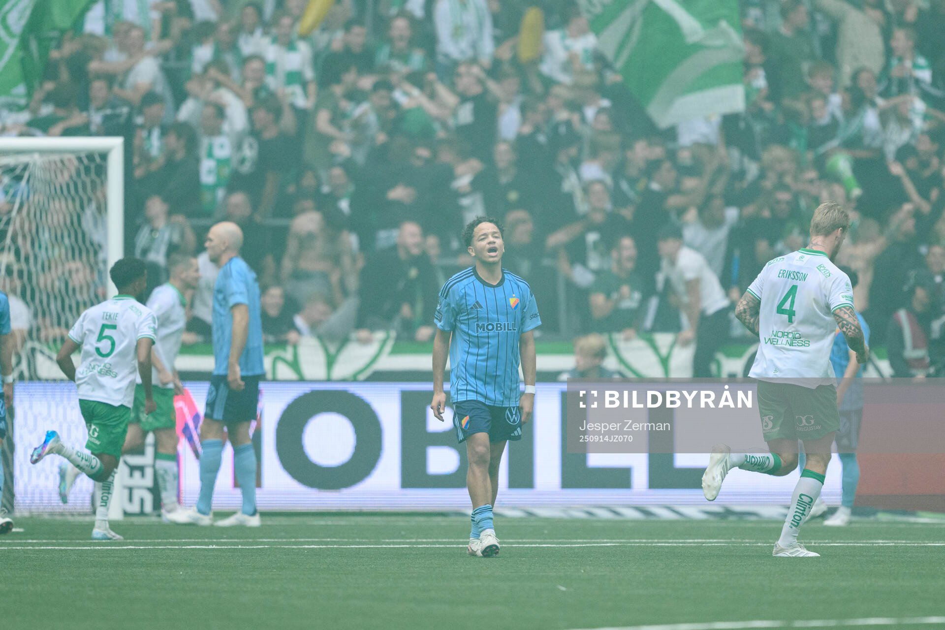 Djurgårdens Mikael Anderson deppar