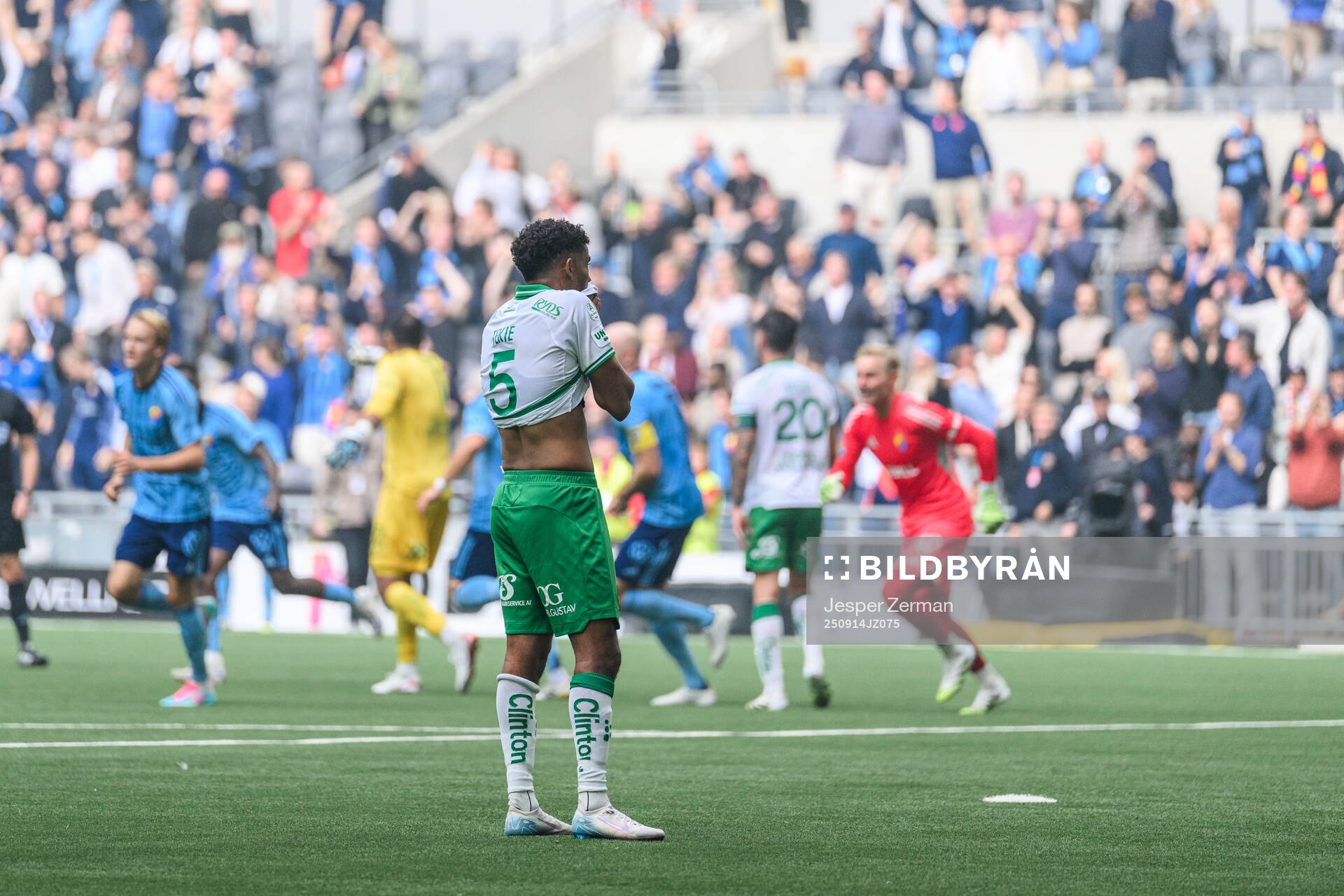 Hammarbys Tesfaldet Tekie deppar