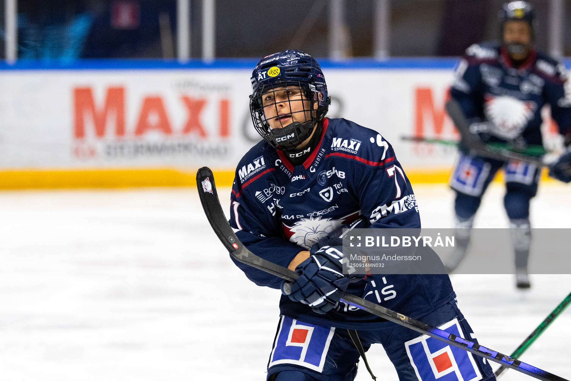 Linköpings Madeleine Leidt jublar