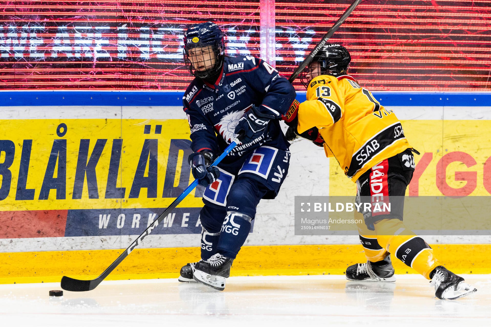 Linköpings Tako Hitosato och Luleås Jenna Donohue