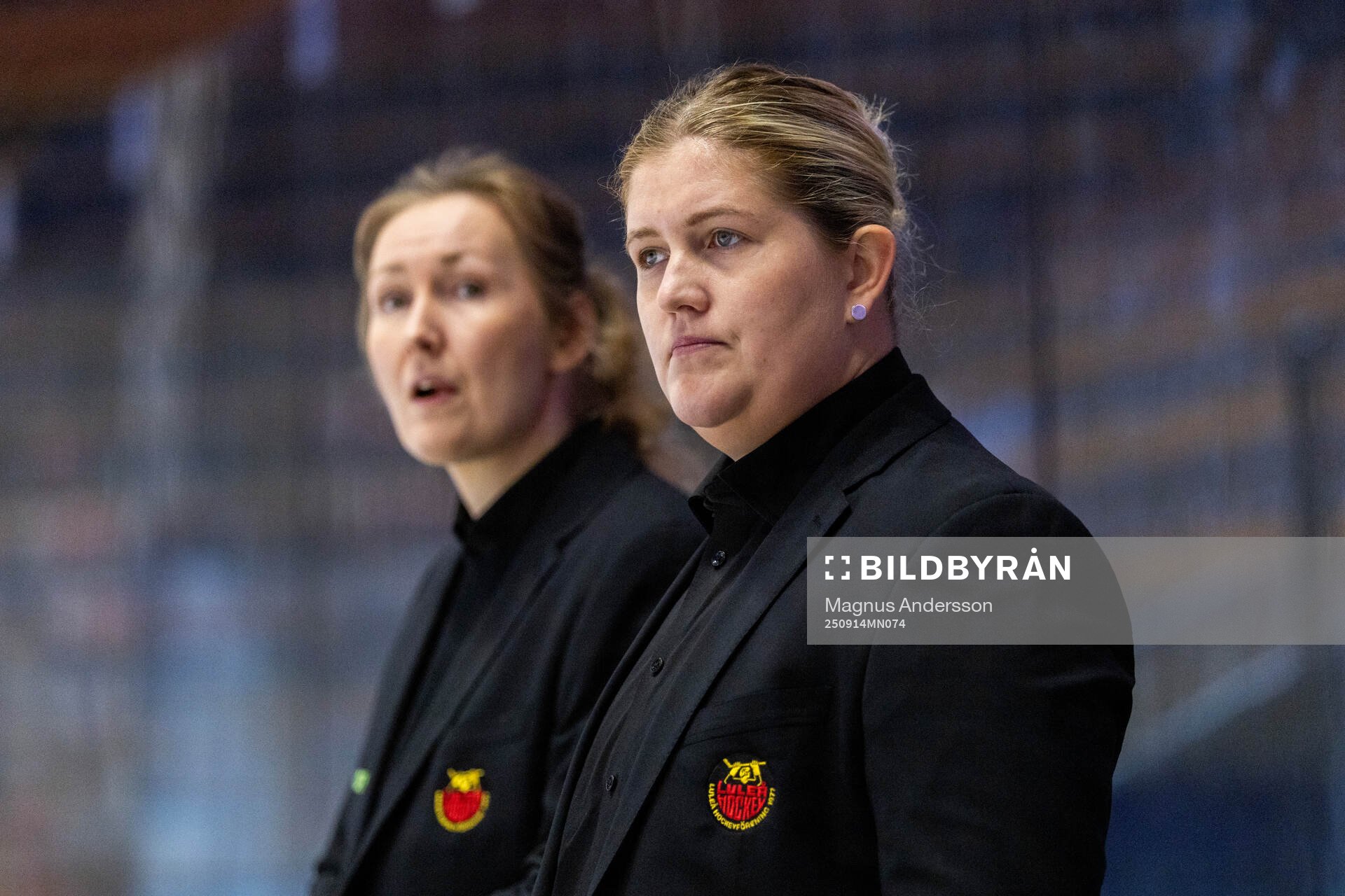 Luleås tränare Melinda Olsson