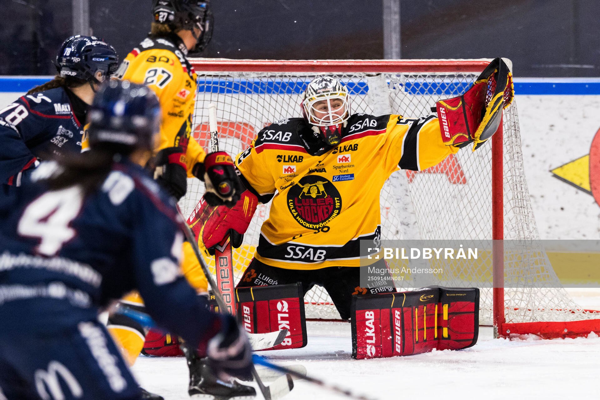 Luleås målvakt Sara Grahn