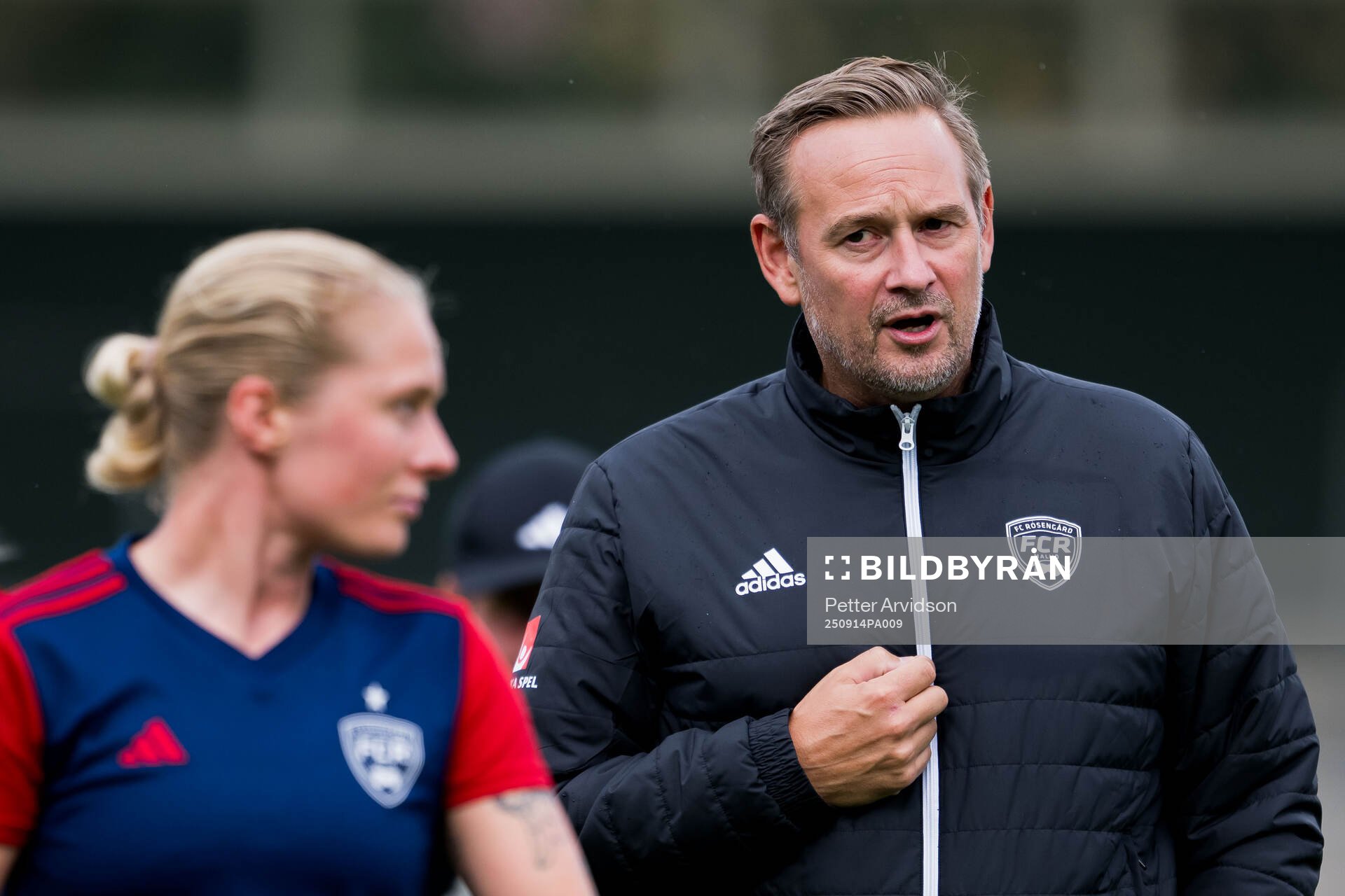 Rosengårds tränare Martin Qvarmans Möller
