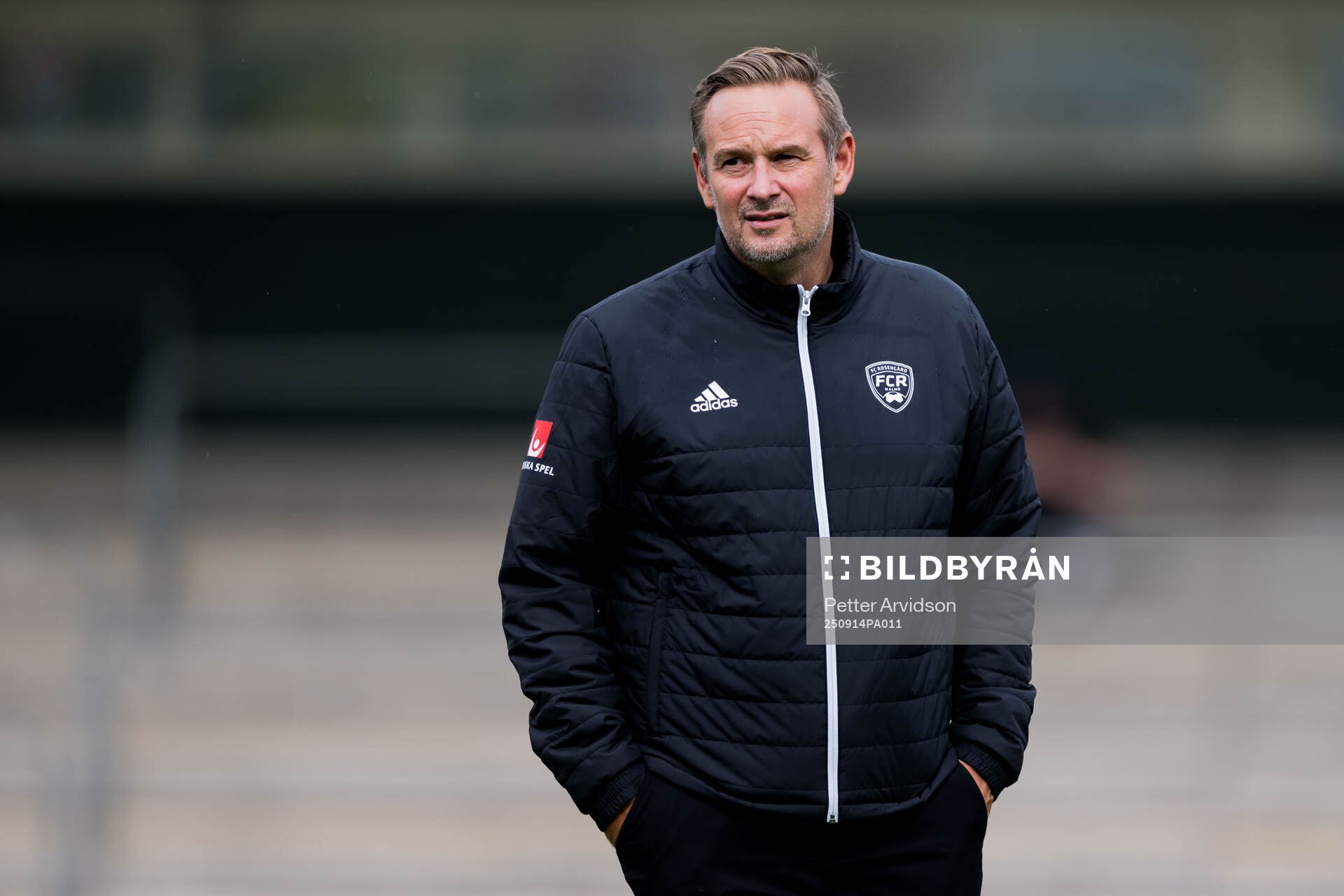 Rosengårds tränare Martin Qvarmans Möller