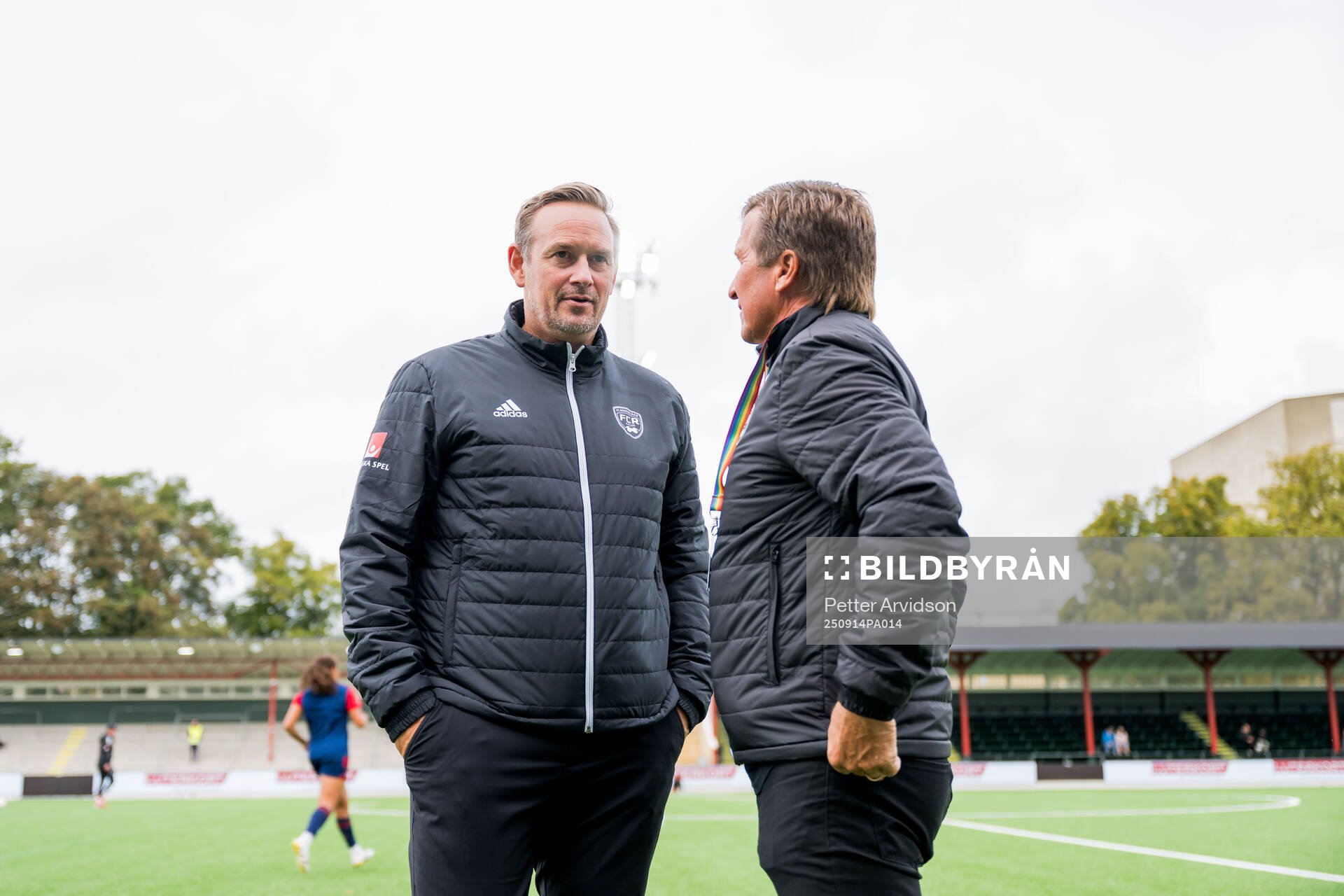 Rosengårds tränare Martin Qvarmans Möller och