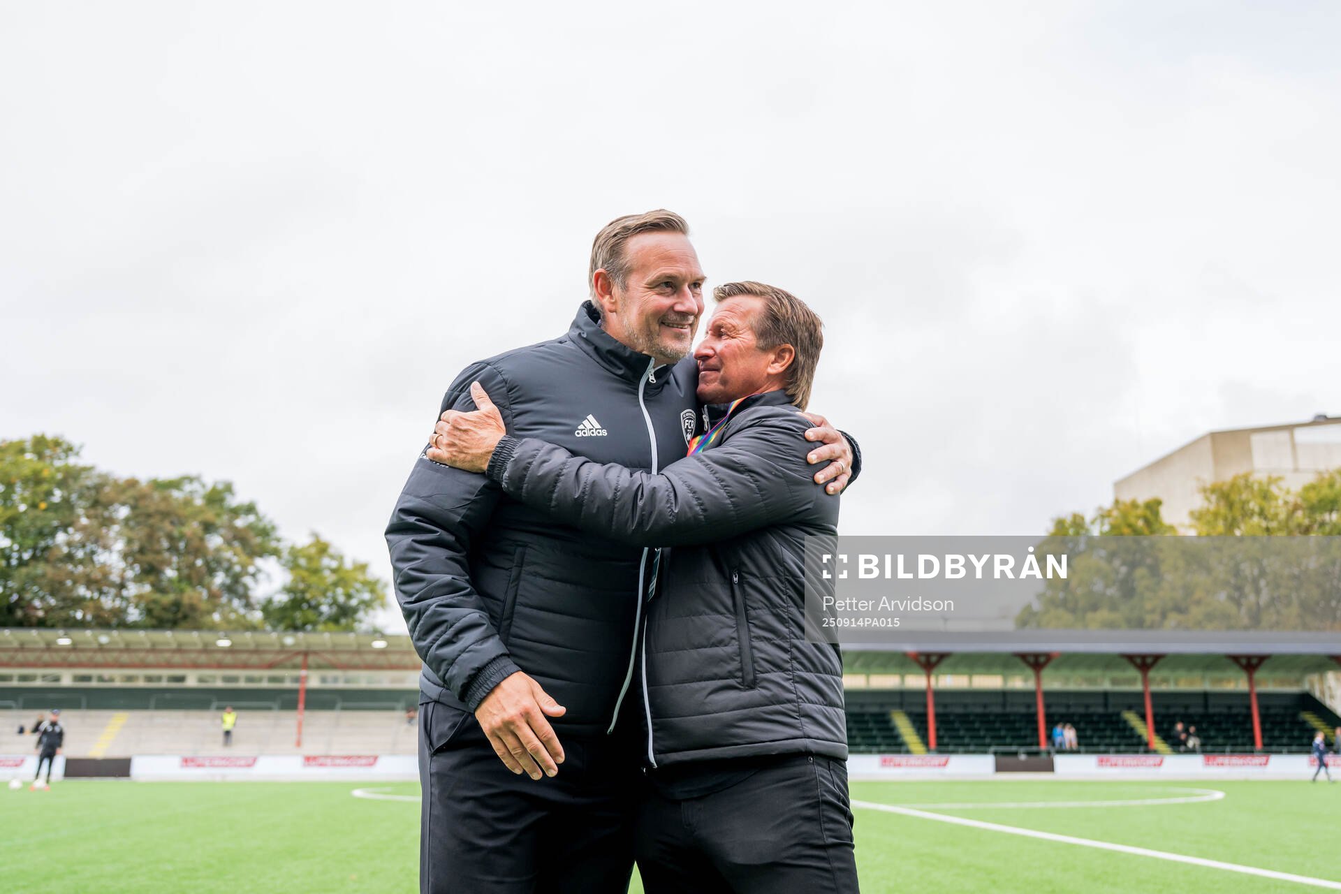 Rosengårds tränare Martin Qvarmans Möller och