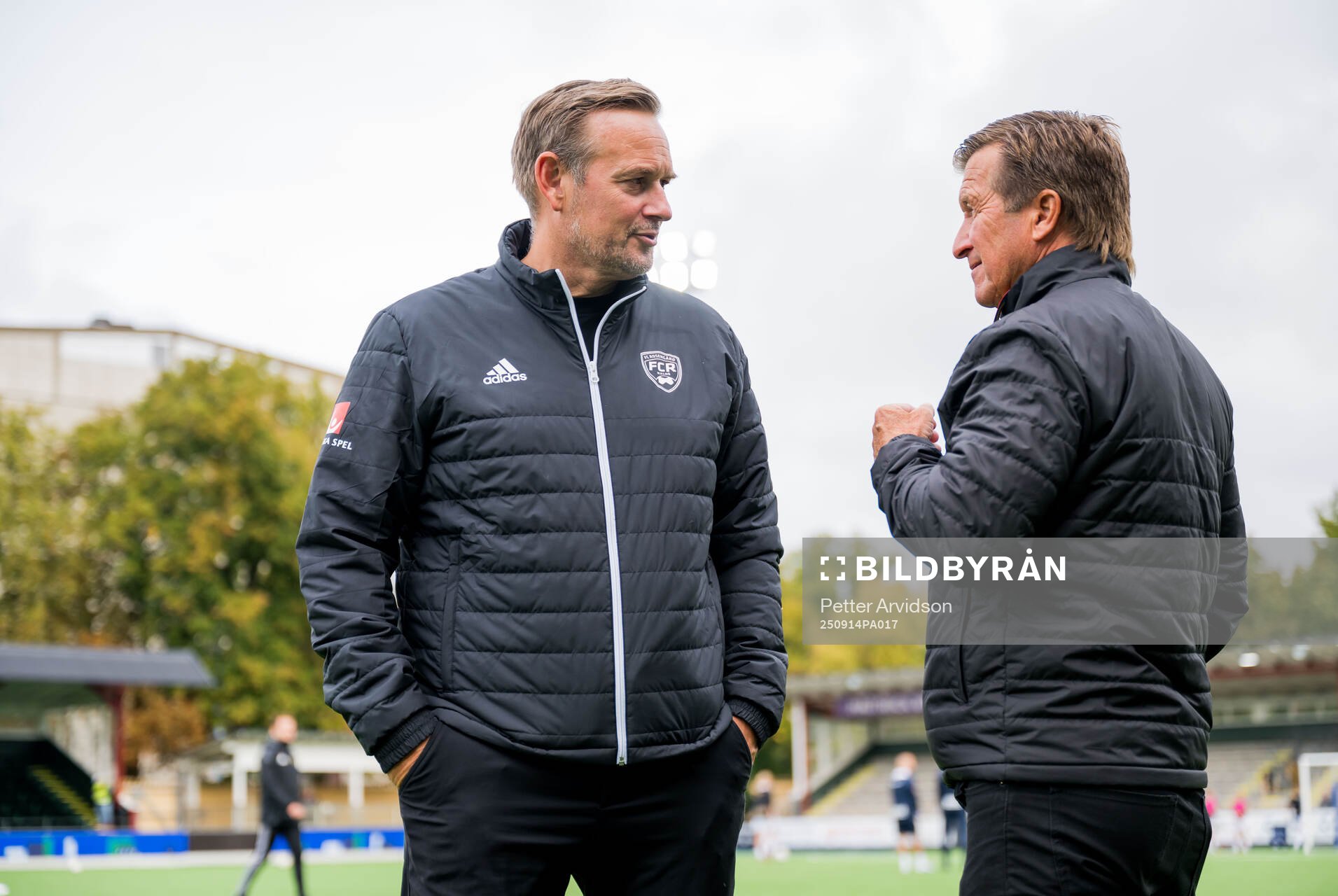 Rosengårds tränare Martin Qvarmans Möller och