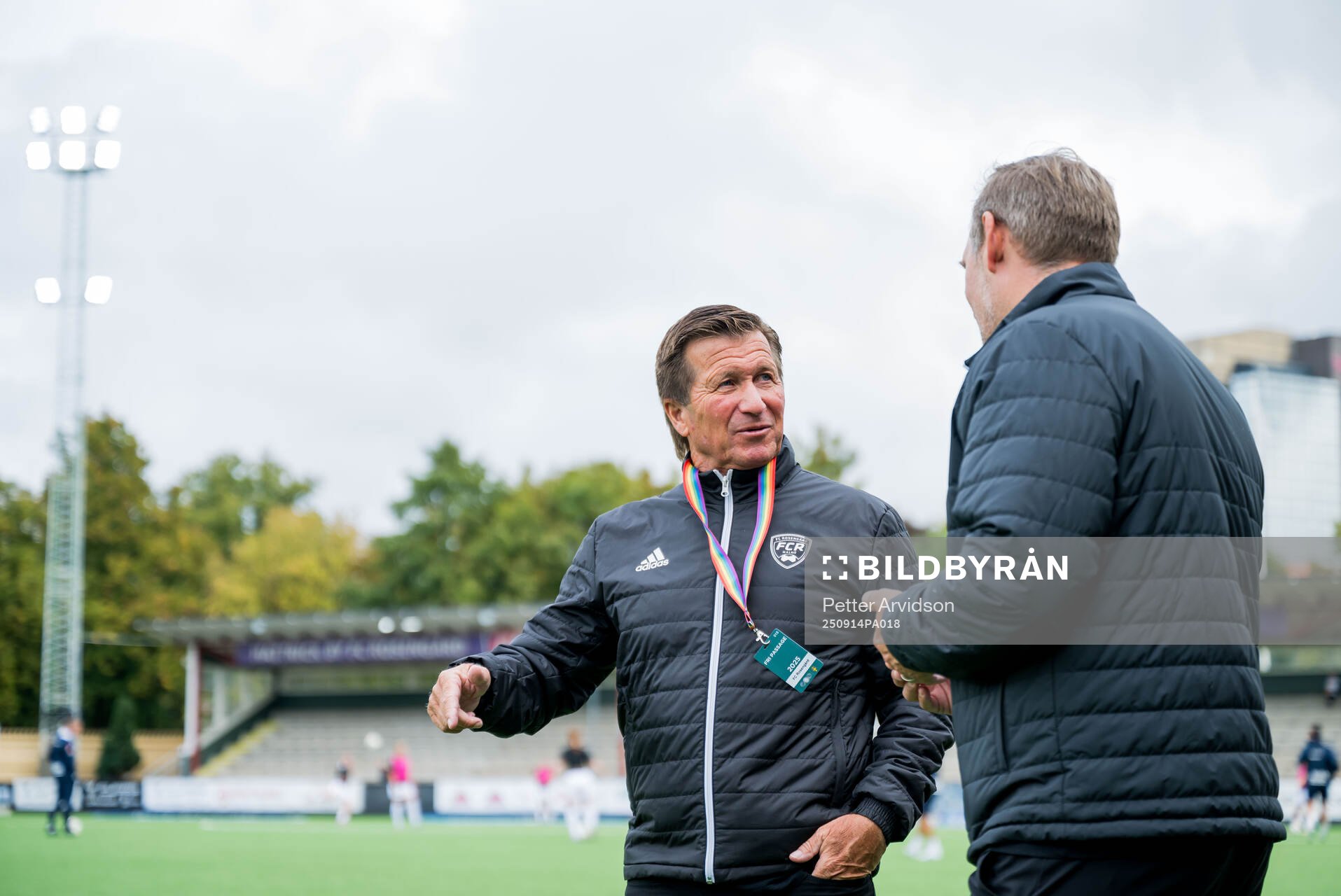 Rosengårds tränare Martin Qvarmans Möller och