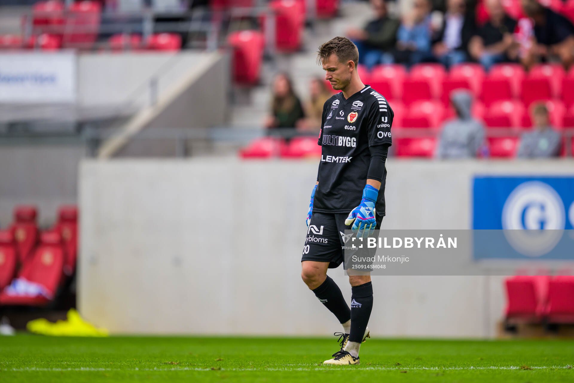 Kalmars målvakt Jakob Kindberg deppar
