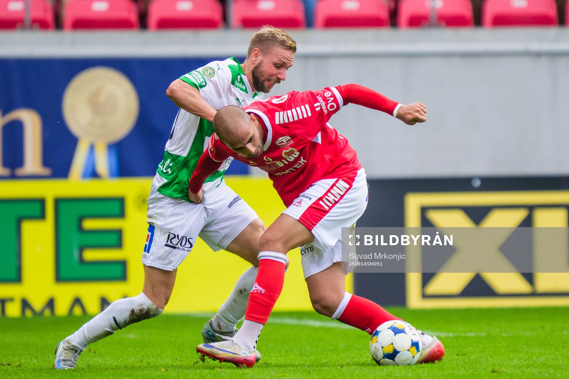 Västerås Jonathan Ring och Kalmars Saba Mamatsashvili